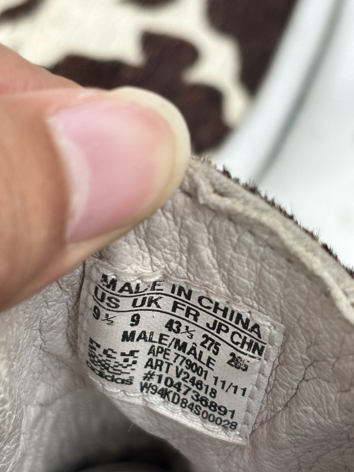 Jeremy Scott 2012 JS Pony Hair SLM Cow Size US 9.5 / EU 42-43 - 9 Thumbnail