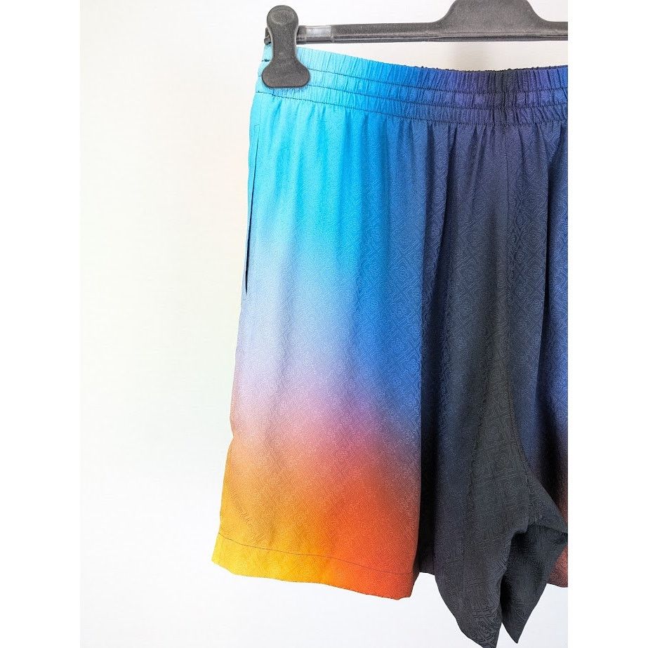Casablanca o1rshd1 DUP / Drawstring Silk Shorts in Gradient Size US 36 / EU 52 - 12 Thumbnail