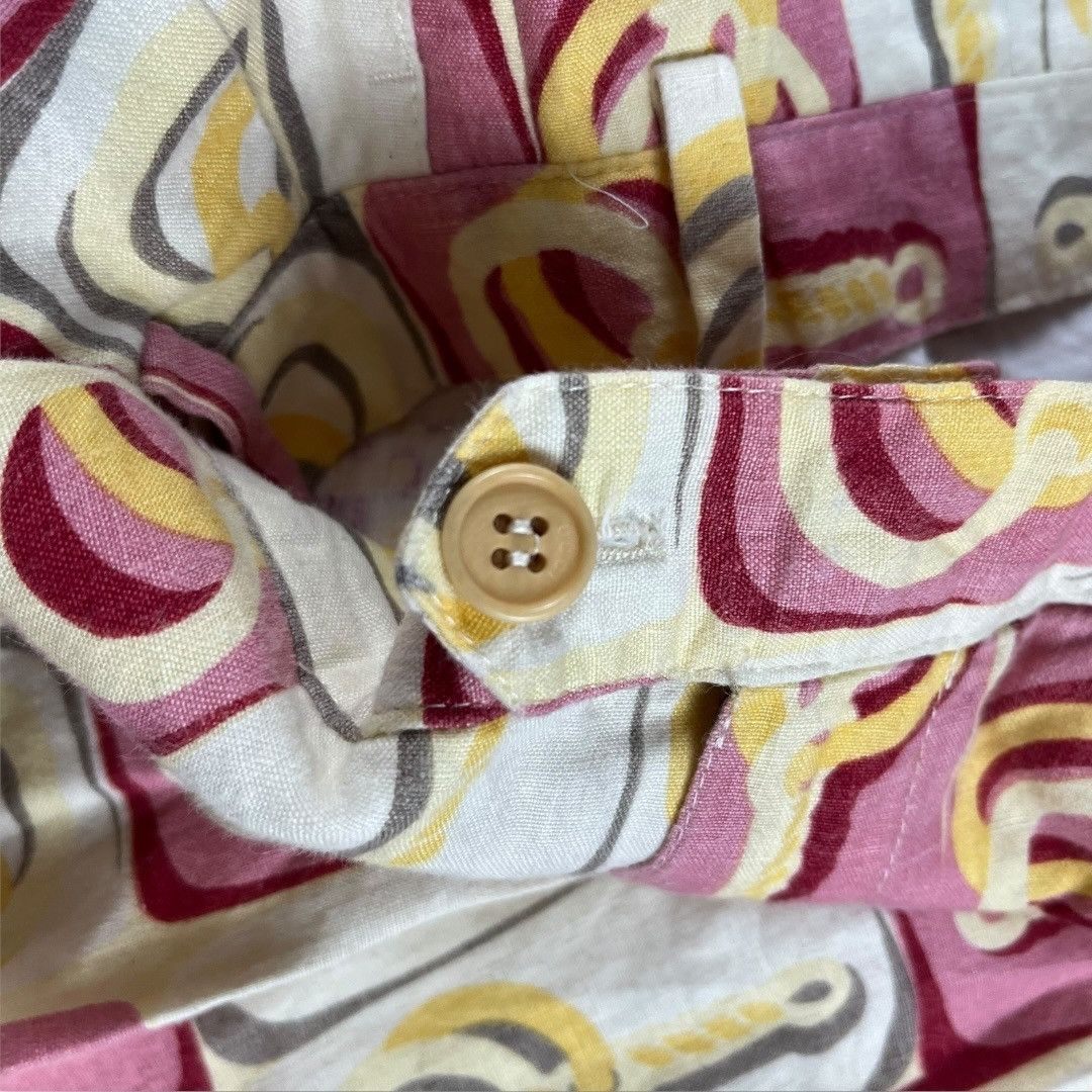 Gucci RARE Gucci Tom Ford S/S99 Interlocked Print Pleated Shorts Size US 28 / EU 44 - 5 Thumbnail