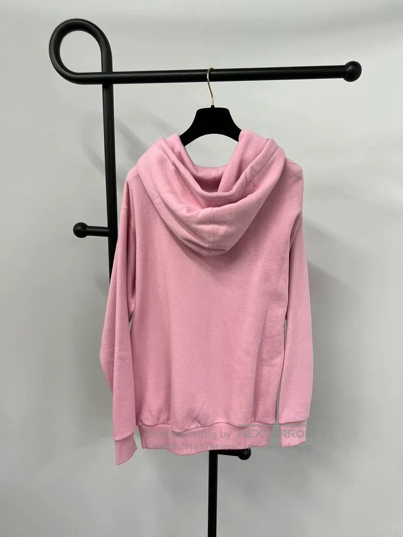 Gucci Gucci Pink embroidered printed hooded sweatshirt Size S / US 4 / IT 40 - 2 Thumbnail
