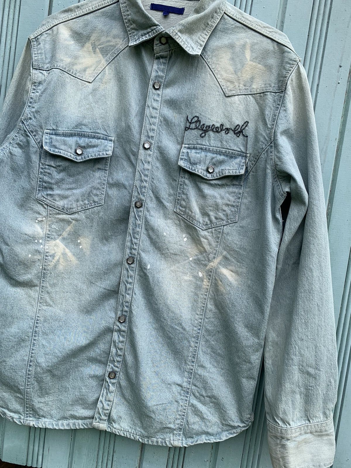 Japanese Brand × semanticdesign SEMANTIC DESIGN SHIRT DENIM Size US M / EU 48-50 / 2 - 3 Thumbnail