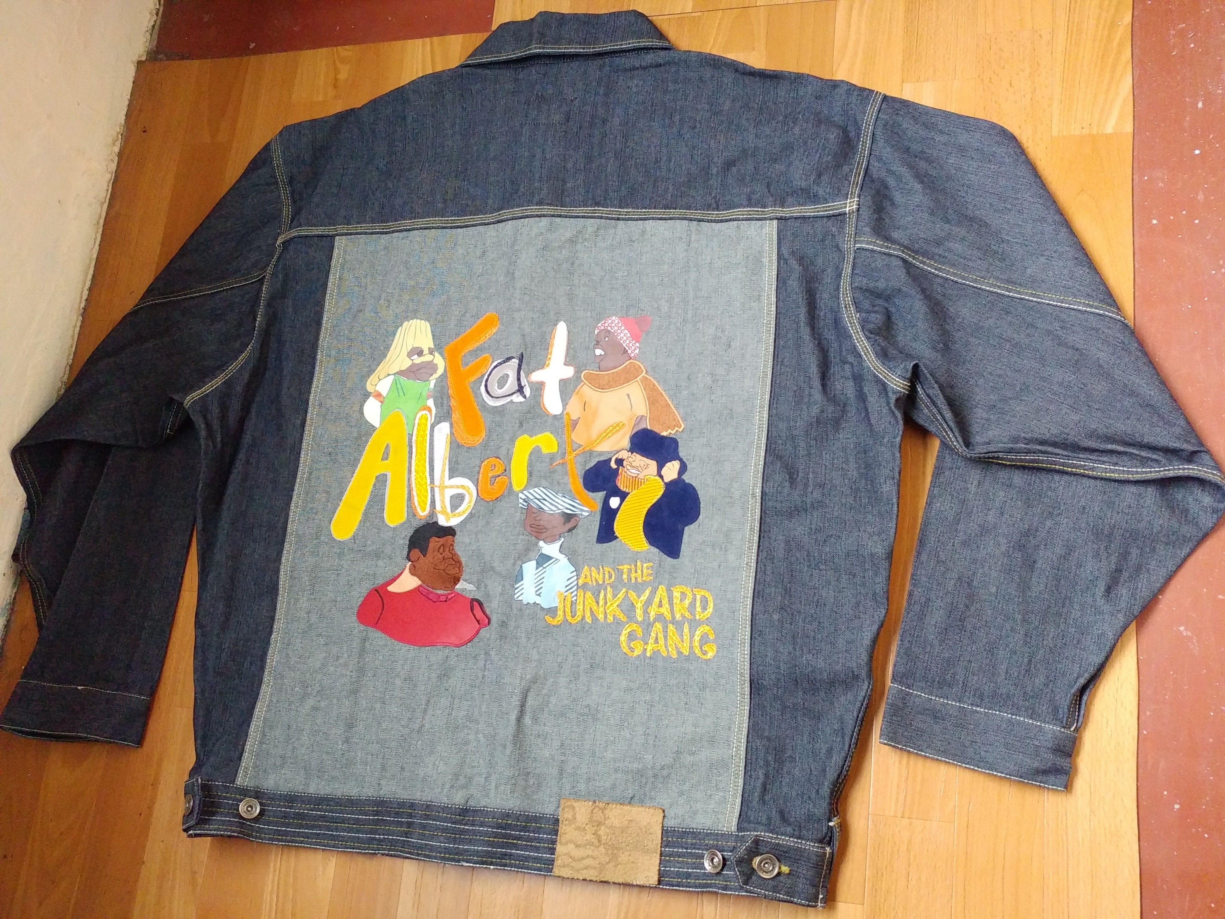 Fubu Platinum Fubu jacket Fat Albert and the Cosby Kids denim XL Size US XL / EU 56 / 4 - 3 Thumbnail