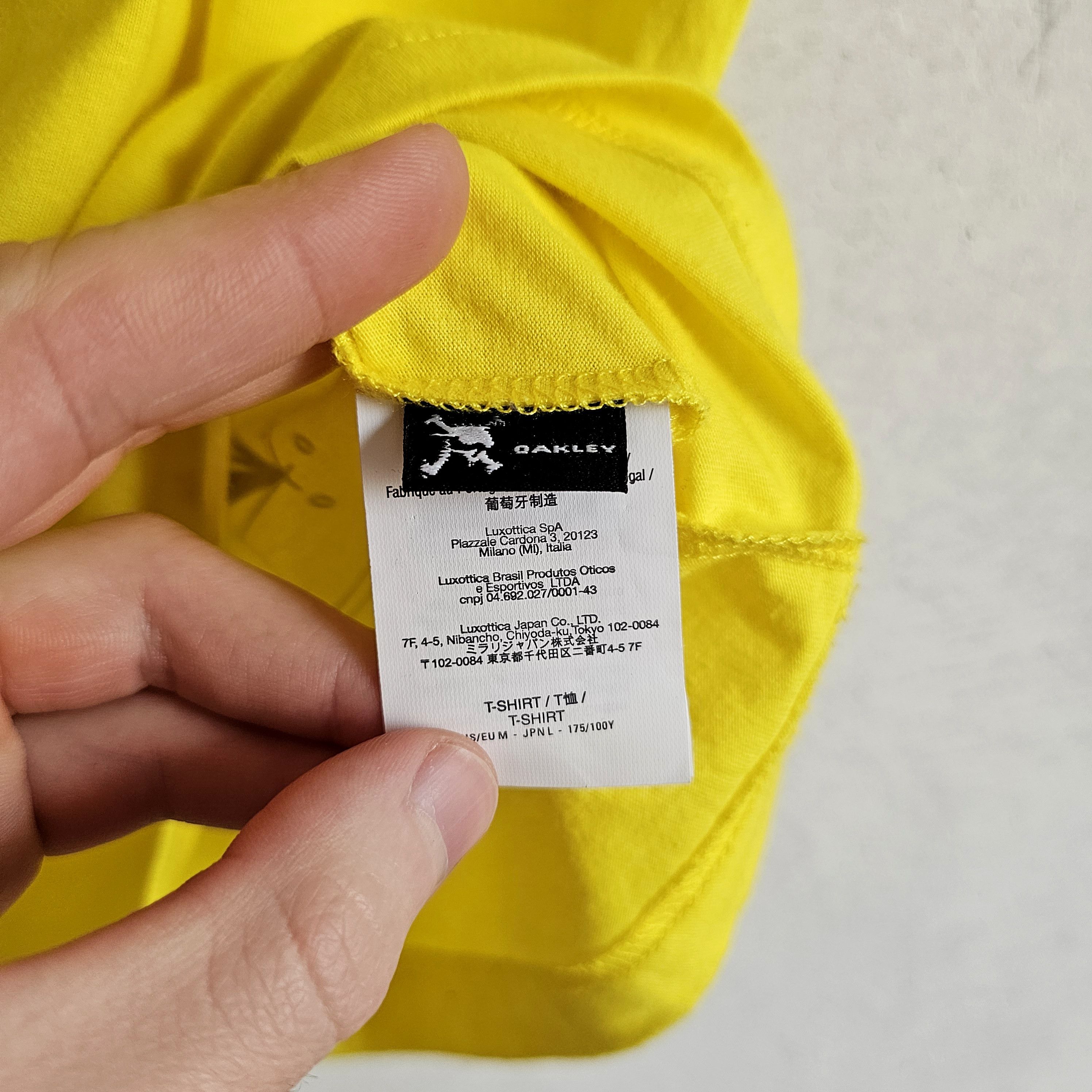 Oakley × Vintage Oakley golf yellow tee Size US M / EU 48-50 / 2 - 7 Thumbnail