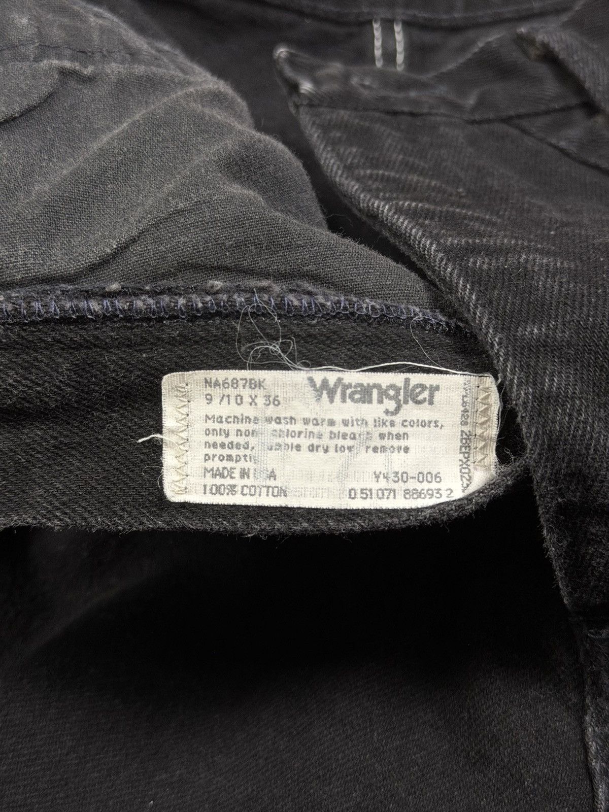 Wrangler Vintage Wrangler Jeans (26x34) Bareback High Waisted Cowgirl Size 26" / US 2 / IT 38 - 10 Thumbnail