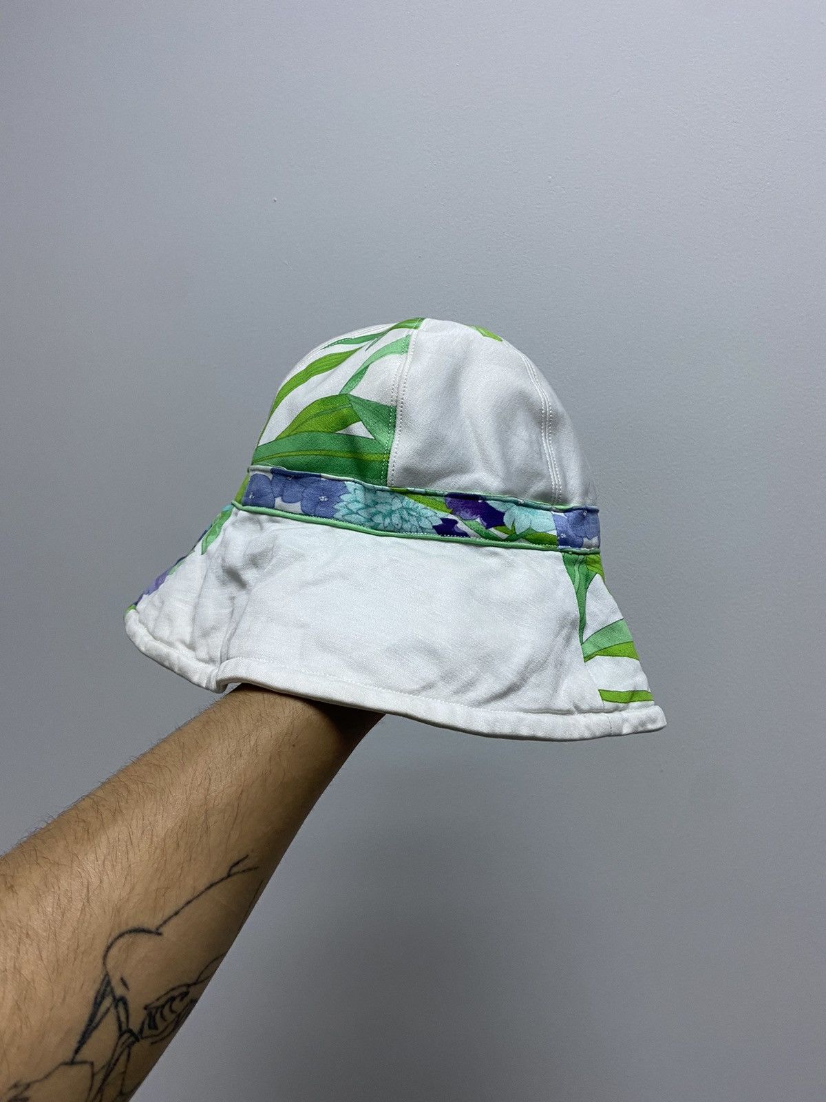 Leonard Paris Leonard Paris Vintage Hat PanamaY2K Style Overprint Size ONE SIZE - 2 Thumbnail