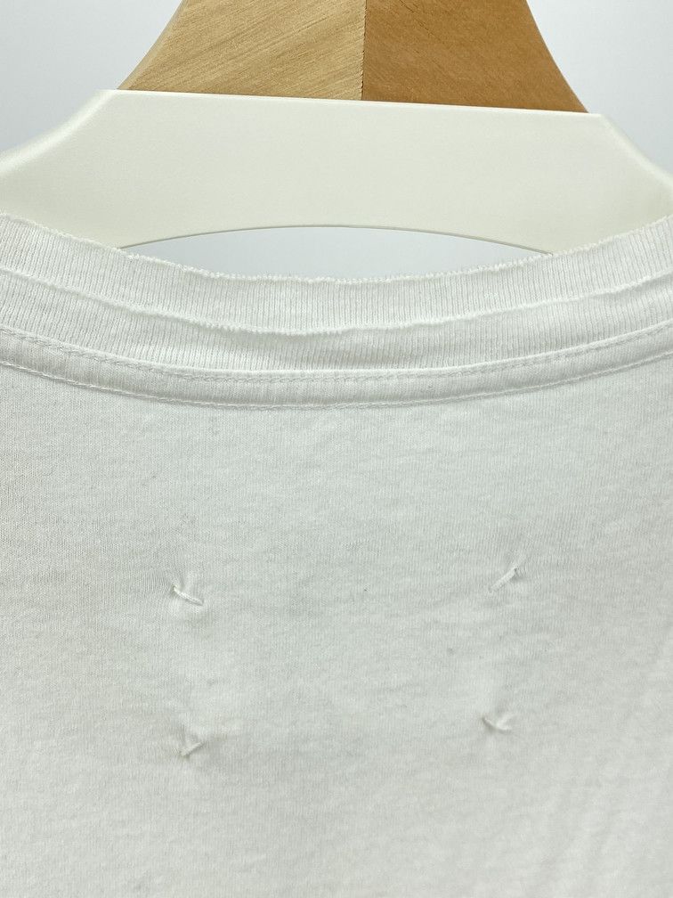 Maison Margiela SS22 Tag Front White Tee Size US S / EU 44-46 / 1 - 3 Thumbnail