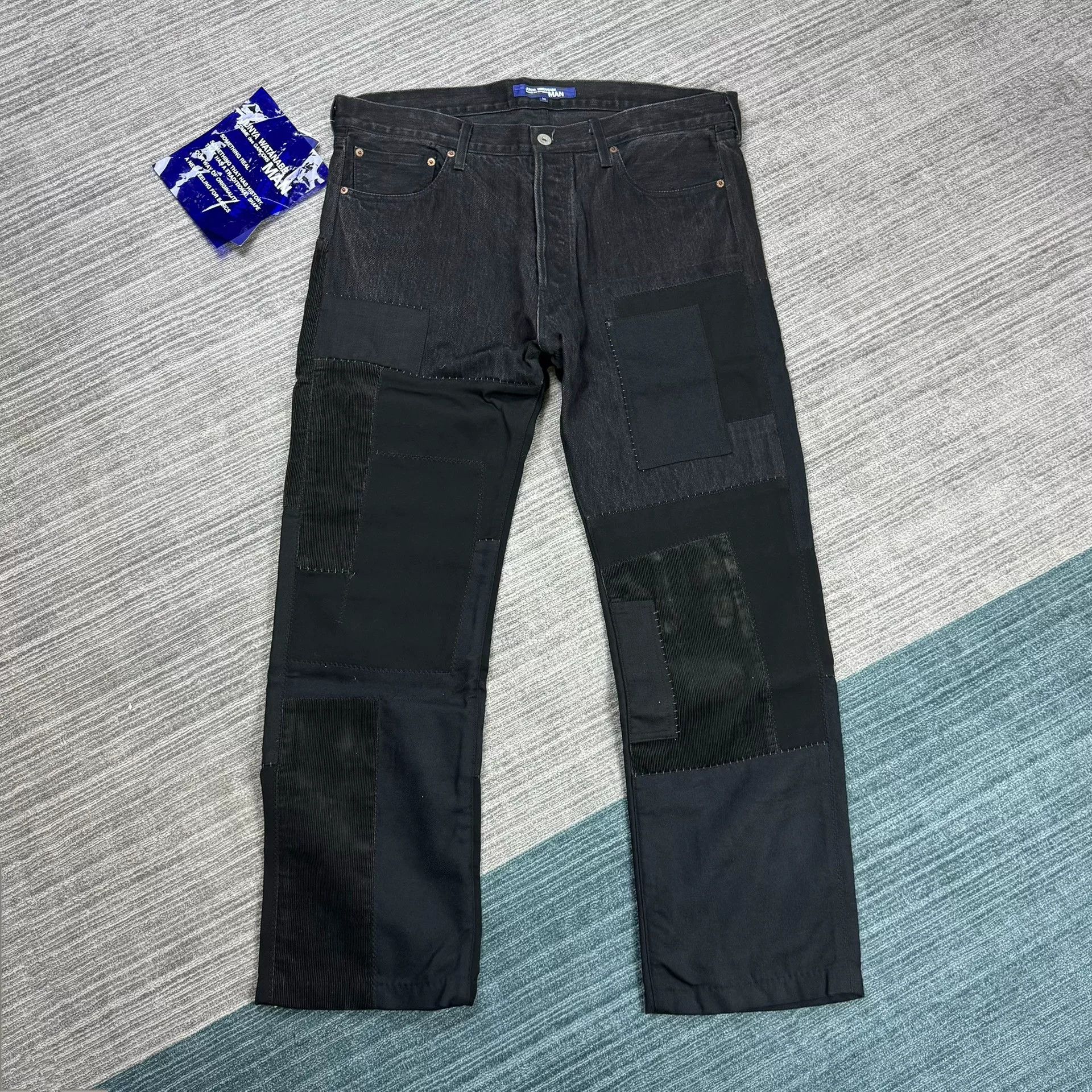 Junya Watanabe Junya Watanabe MAN 15aw Patchwork Jeans Size US 30 / EU 46 - 1 Thumbnail