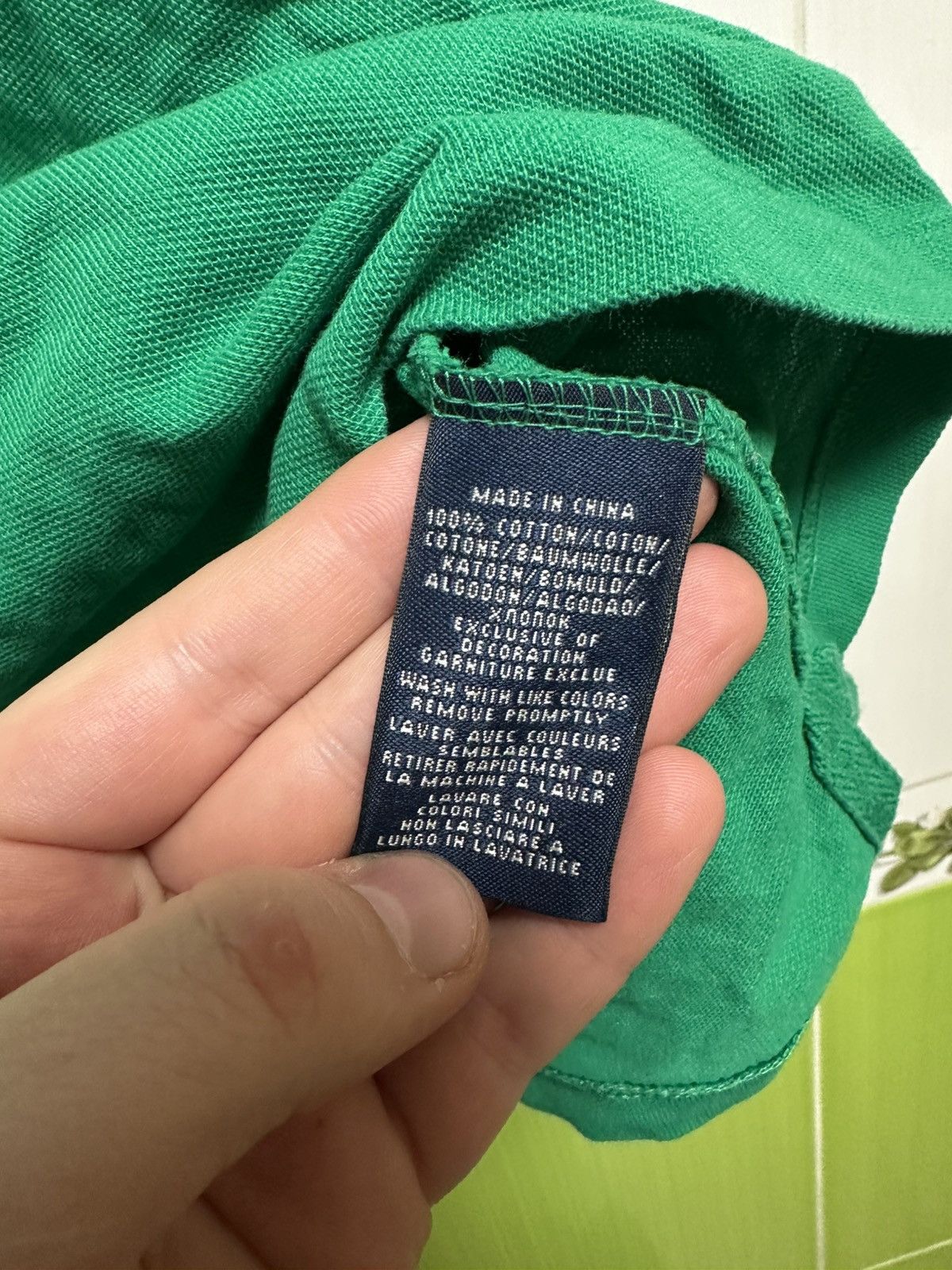 Polo Ralph Lauren × Vintage Ralph Lauren Sport Challenge Cup Green Cotton Polo Women's Size L / US 10 / IT 46 - 6 Thumbnail