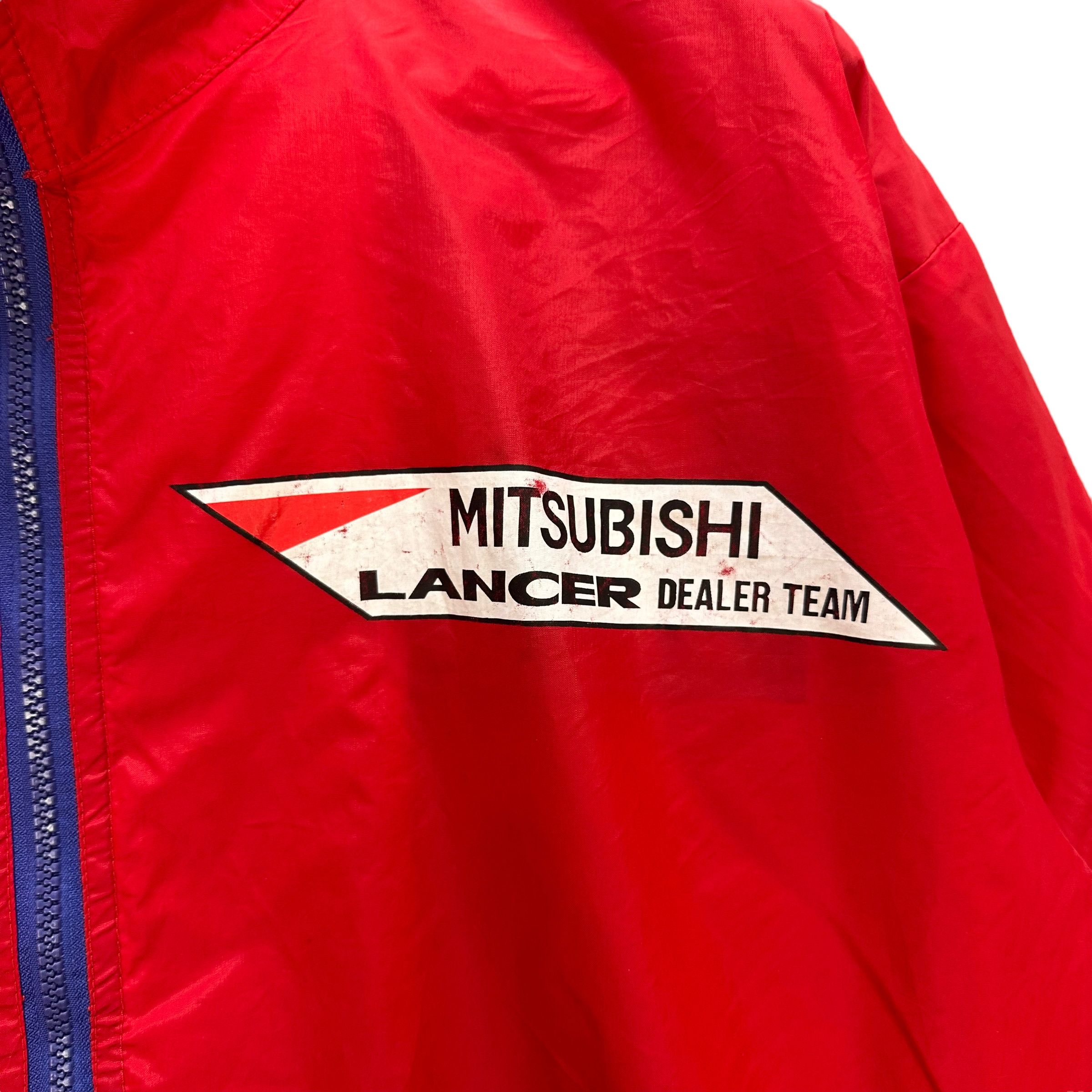 Vintage RALLI ART MITSUBISHI LANCEL MOTOR PORTS JACKET #7473-148 Size US L / EU 52-54 / 3 - 9 Thumbnail