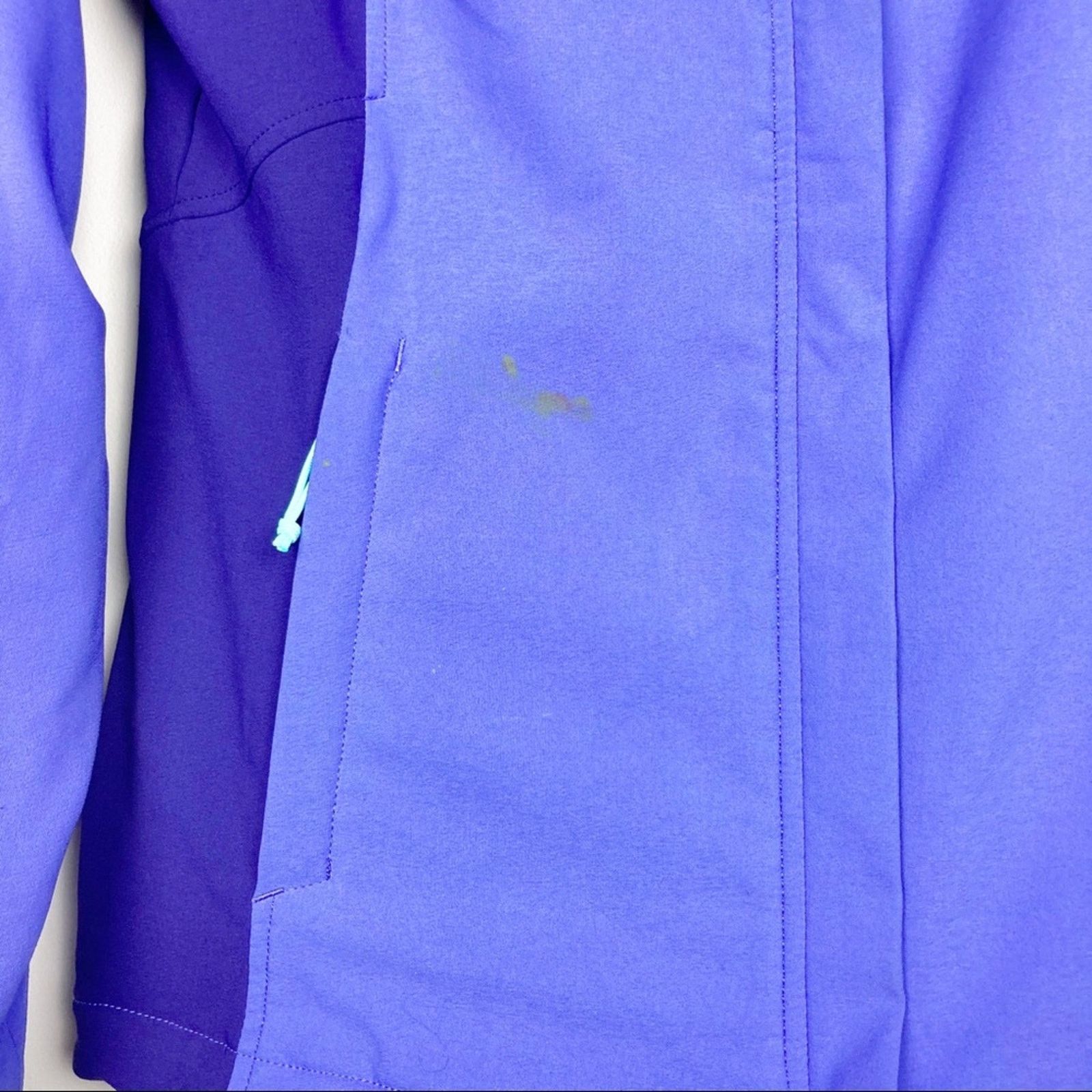 The North Face North Face Purple Windwall Jacket Fuzzy Inside Sz S Size S / US 4 / IT 40 - 2 Thumbnail