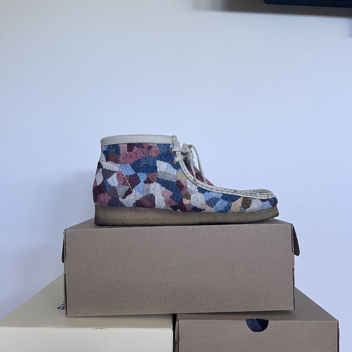 Clarks Clarks Wallabee “Mosaic” Size US 11 / EU 44 - 3 Thumbnail