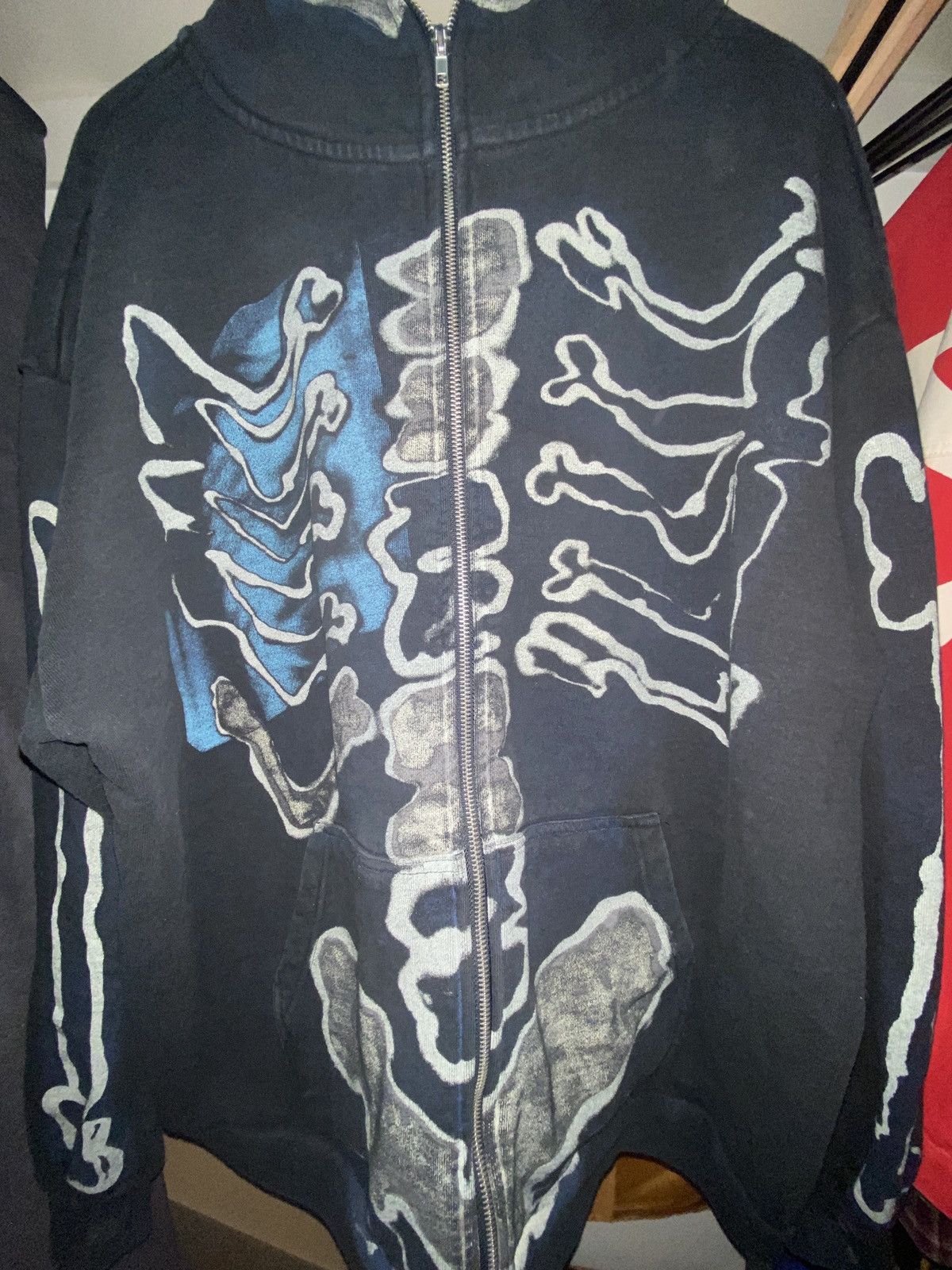 Travis Scott Frgmt Skeleton hoodie