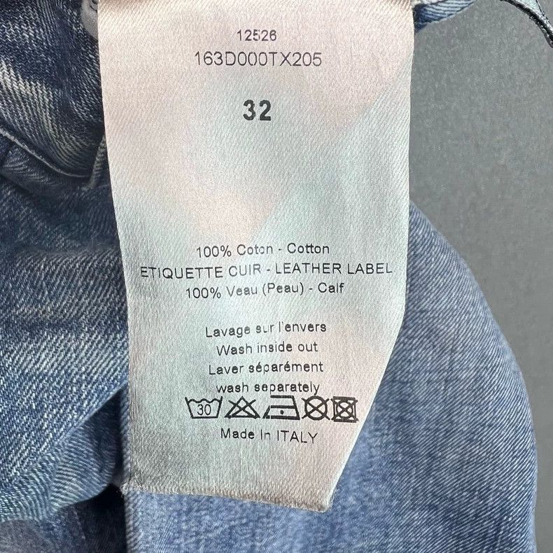 Dior DiorMake old retro fashion trend slim jeans 2503-Nextarrow Size US 32 / EU 48 - 4 Thumbnail