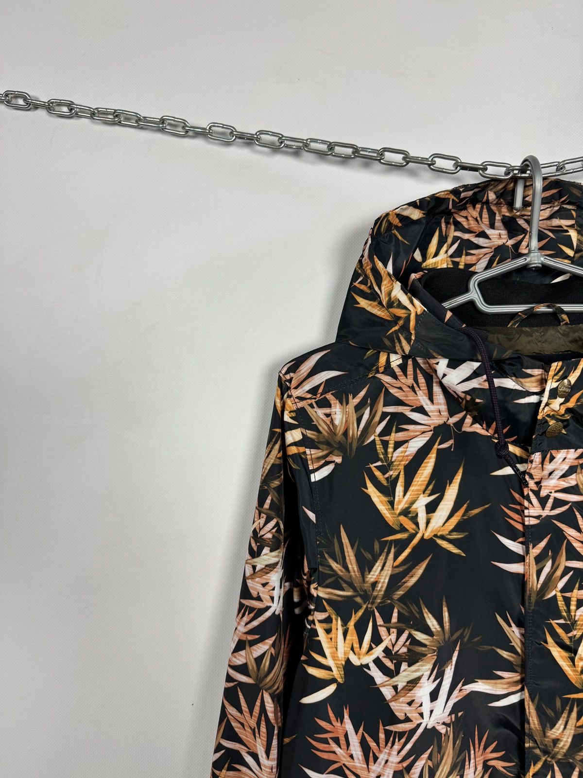 Scotch & Soda Scotch & Soda Lightweight Hooded Jacket Leaf Print Size M Size US M / EU 48-50 / 2 - 3 Thumbnail