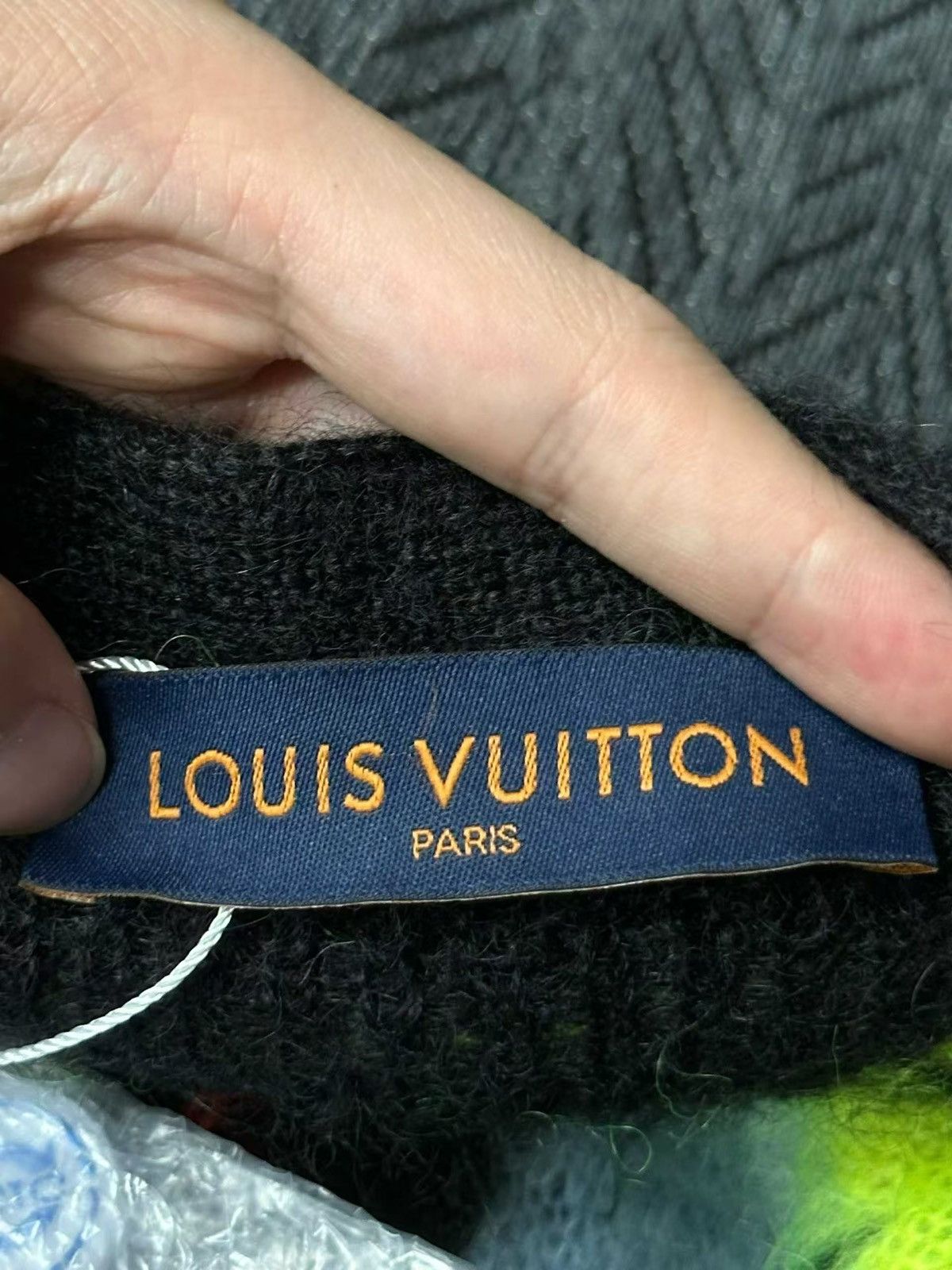 Louis Vuitton Louis Vuitton Virgil Abloh Mohair Monogram Cardigan Size US M / EU 48-50 / 2 - 3 Thumbnail