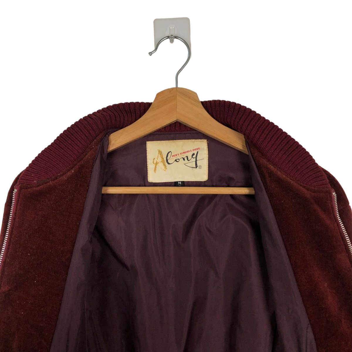 Japanese Brand VINTAGE SUEDE LEATHER CONG BOMBER ISSEY MIYAKE DESIGN Size US M / EU 48-50 / 2 - 10 Thumbnail