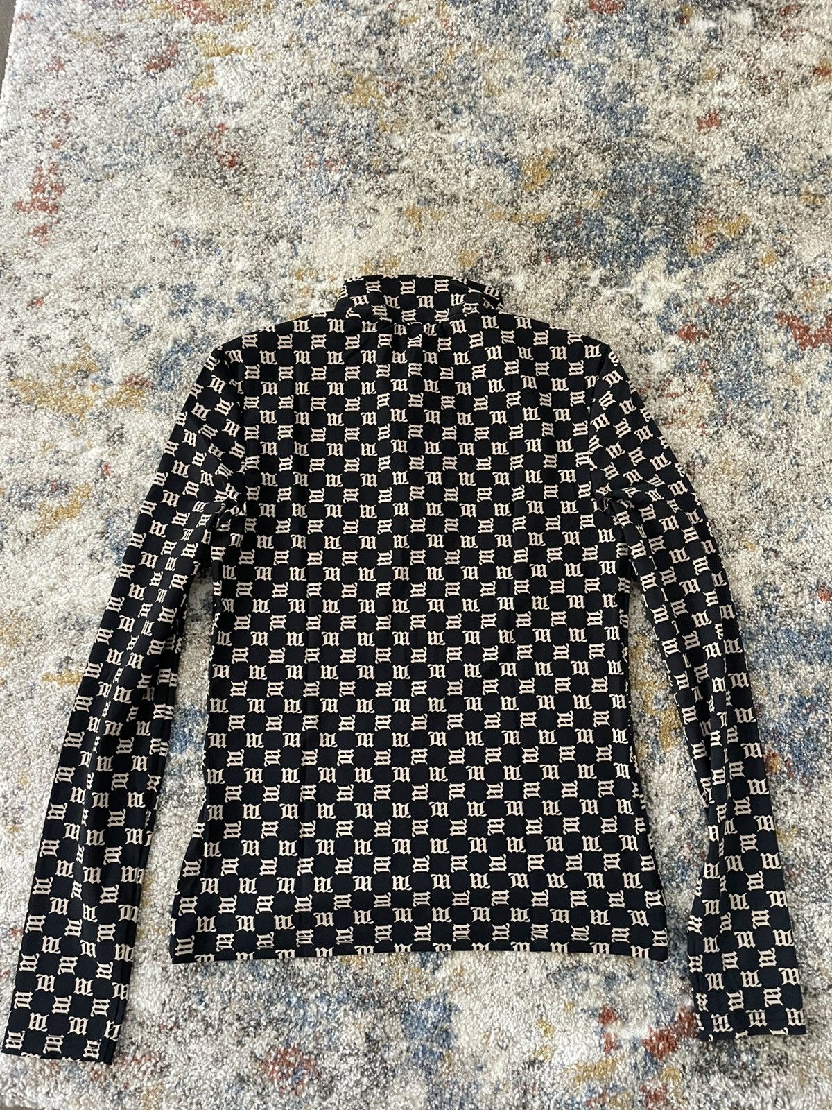 Misbhv New MISBHV Monogram Long-sleeve Quarter Zip Size US M / EU 48-50 / 2 - 4 Thumbnail