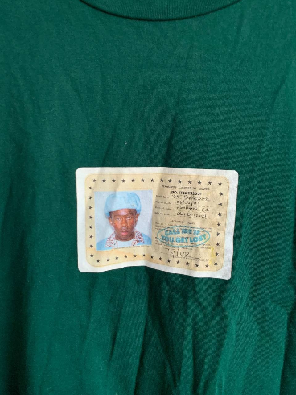 Band Tees Call me if you get lost tour Tyler The Creator t shirt Size US M / EU 48-50 / 2 - 2 Thumbnail