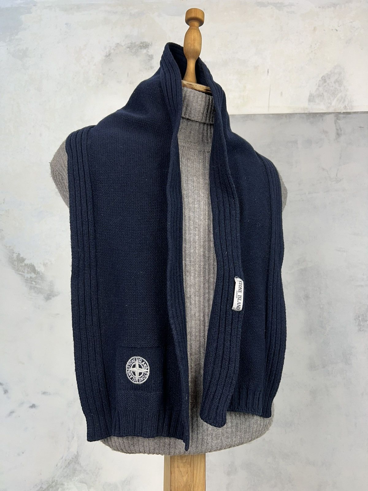 Vintage Stone Island Junior Scarf Size ONE SIZE - 2 Thumbnail