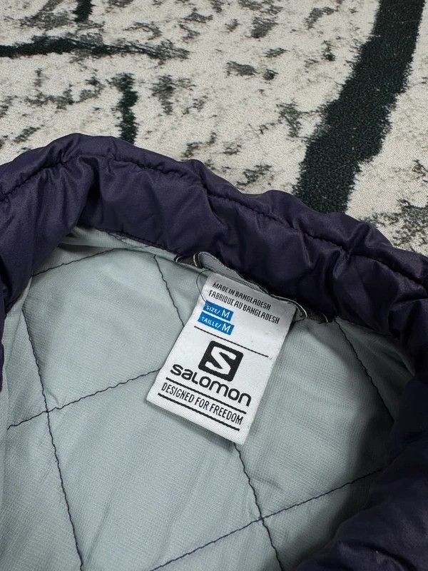 Salomon Salomon quilted down jacket purple M Size M / US 6-8 / IT 42-44 - 4 Thumbnail