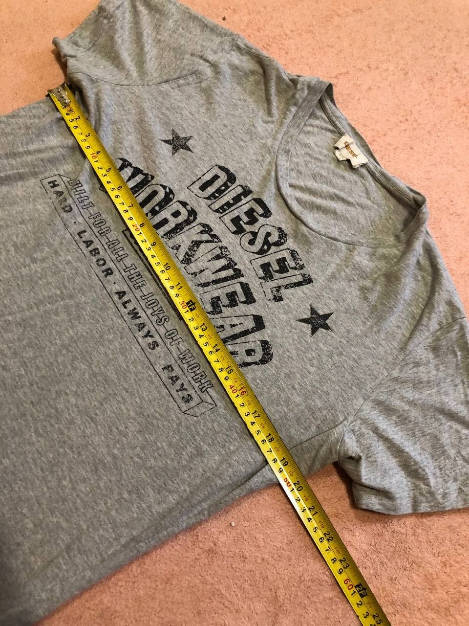 Diesel Vintage Diesel Big Y2K Logo Short Sleeve T-Shirt Size XL Size US XL / EU 56 / 4 - 7 Thumbnail