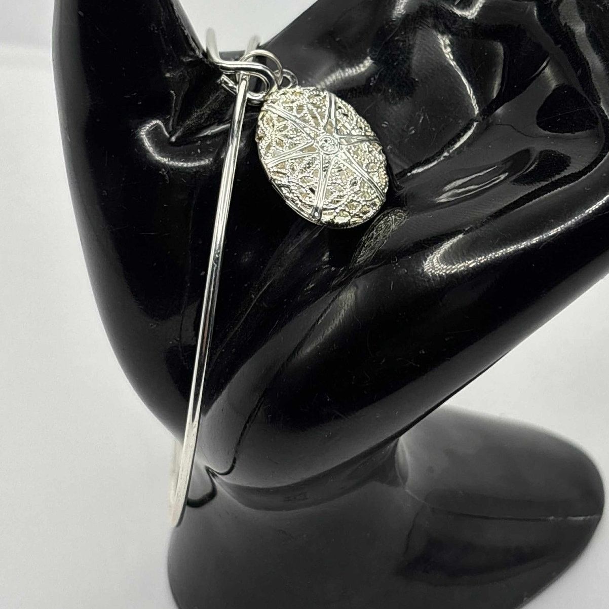 Other Y2K Silver Locket Bracelet Size ONE SIZE - 1 Thumbnail