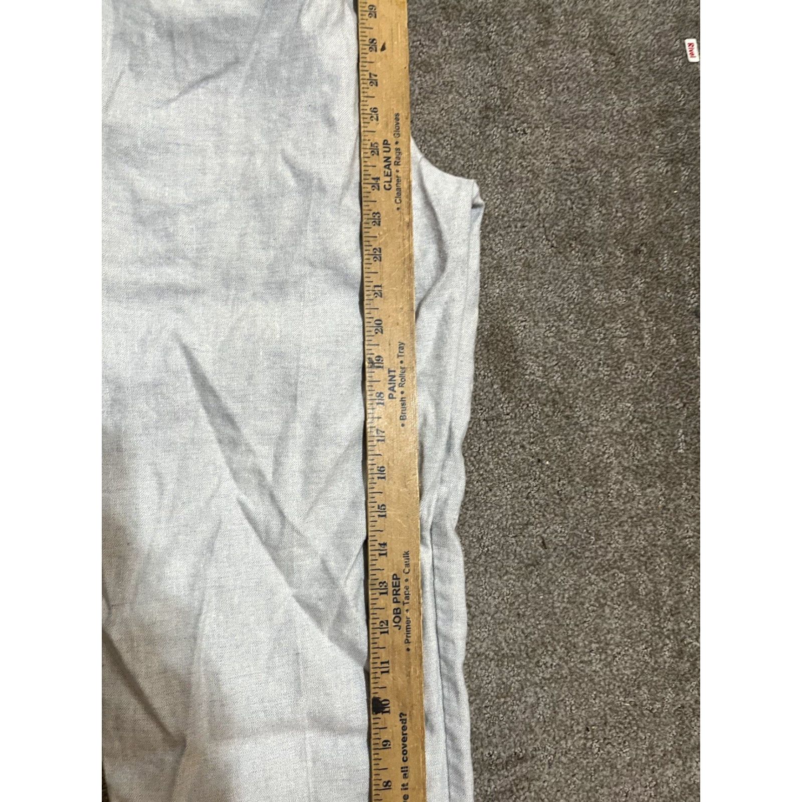 Ann Taylor VINTAGE Ann Taylor LOFT Linen Blend Pants Women’s 16 Gray Cropped Wide-Leg Adult Women Size 38" / US 16 / IT 52 - 7 Thumbnail