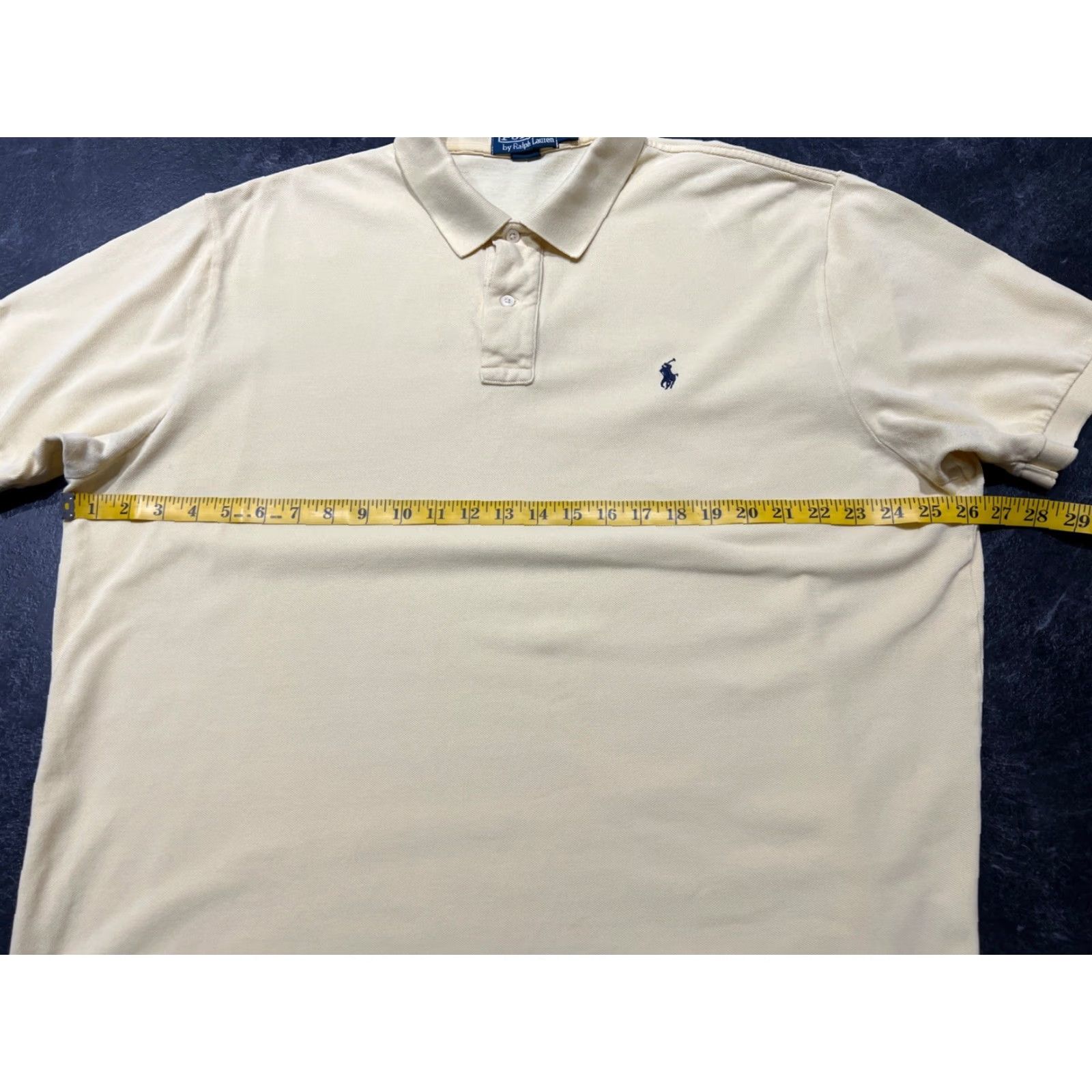 Ralph Lauren Ralph Lauren Polo Shirt Men 2XL Short Sleeve Collared Yellow Cotton Golf Classic Preppy American Polo Size US XXL / EU 58 / 5 - 6 Thumbnail