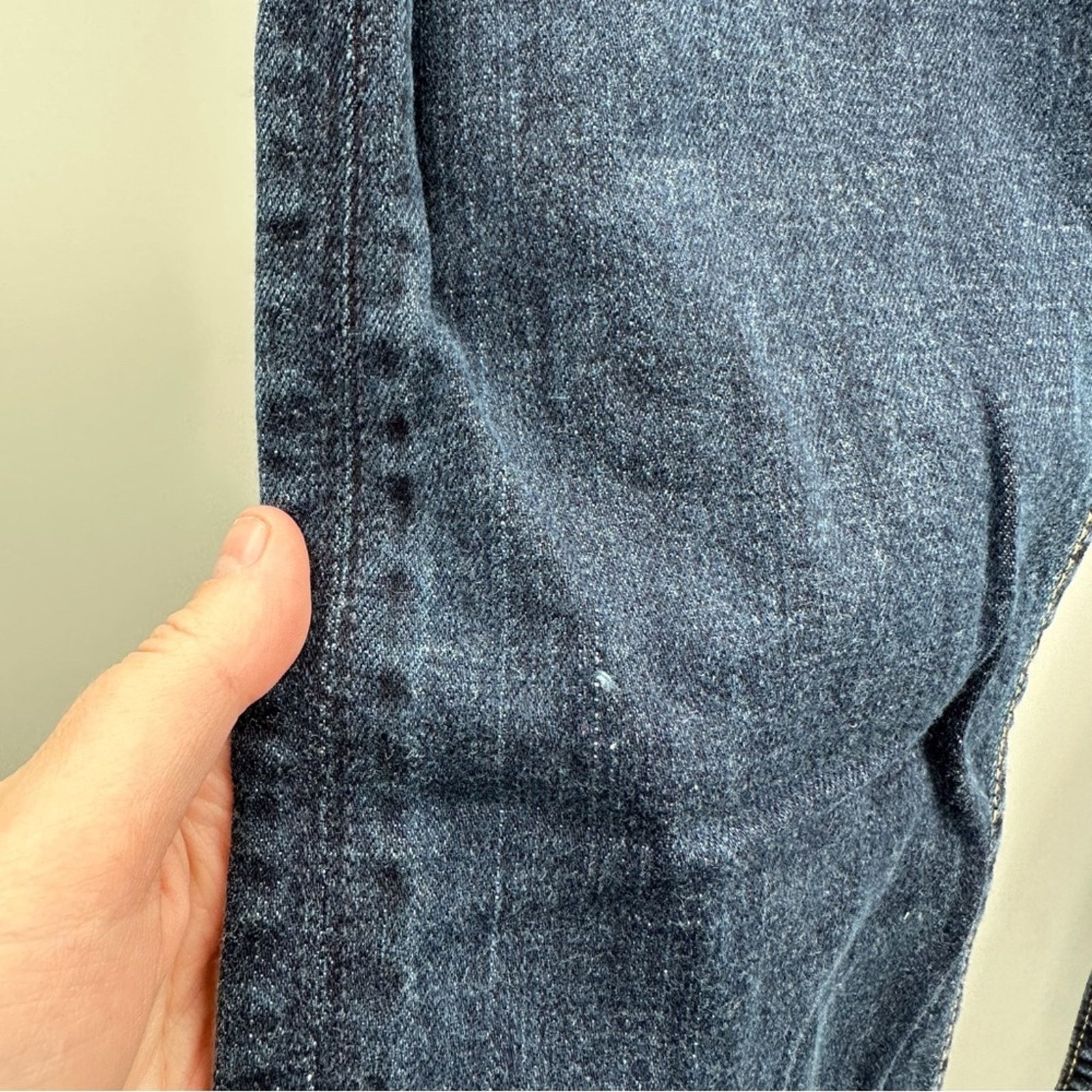 Hudson Hudson Carly Mid Rise Straight Leg Dark Wash Jeans Size 27 Size 27" / US 4 / IT 40 - 9 Thumbnail