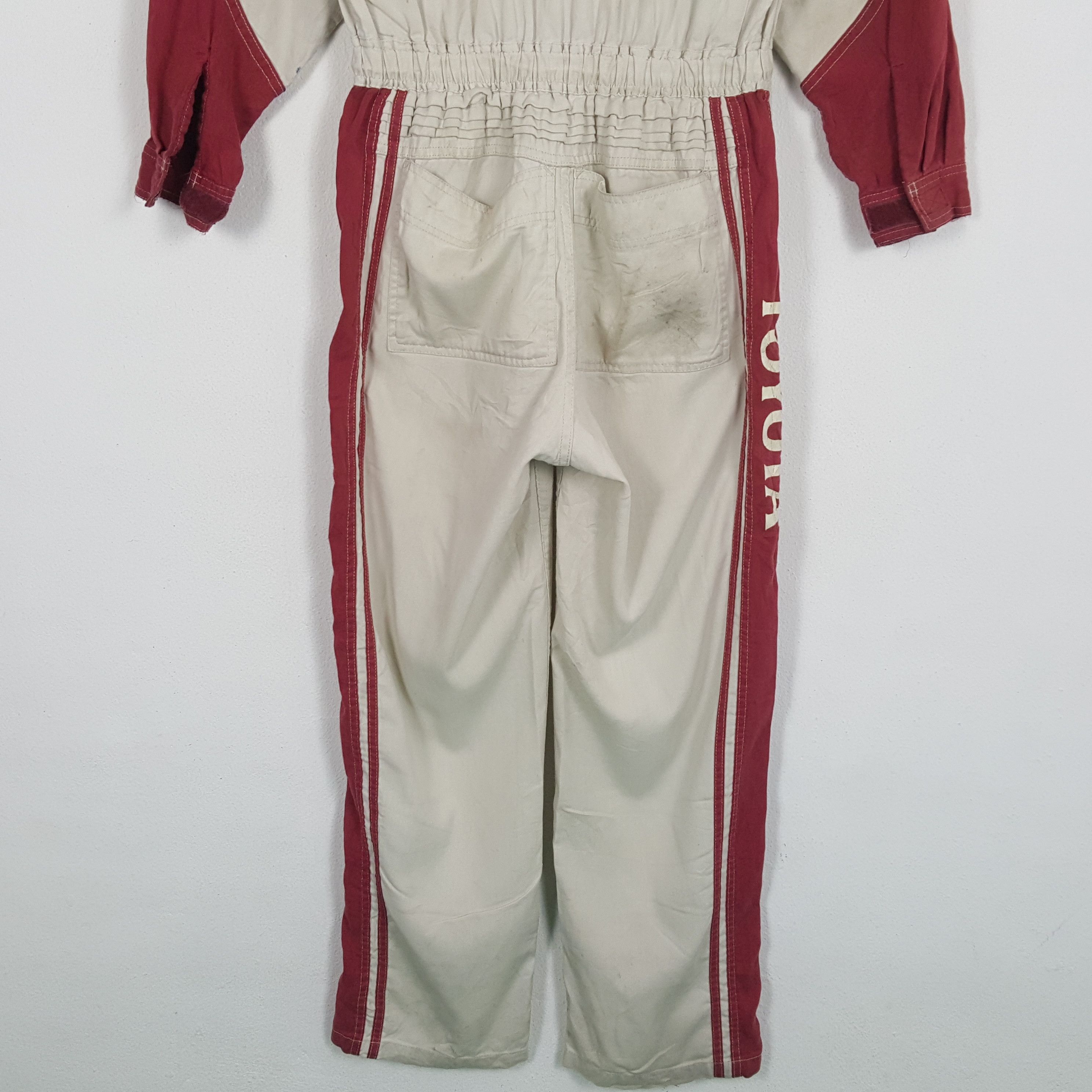 Japanese Brand × Vintage TOYOTA TECNO Japanese Motorsports Coverall Jacket Size US M / EU 48-50 / 2 - 3 Thumbnail