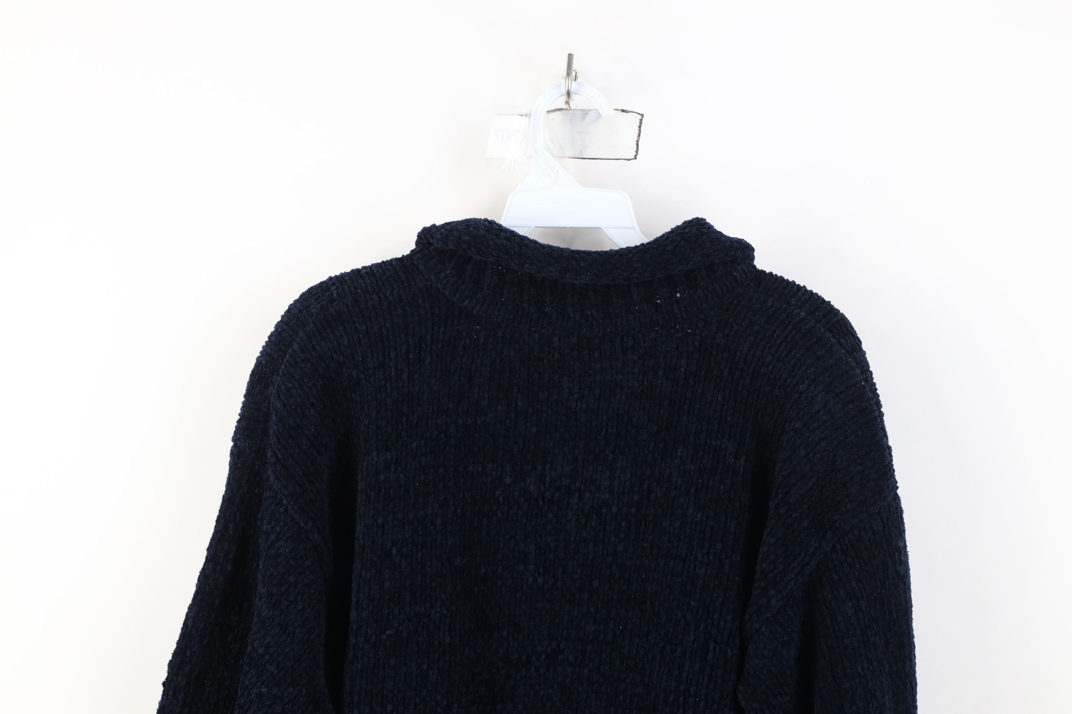 Vintage Vintage 90s Streetwear Chunky Cable Knit Fisherman Sweater Size M / US 6-8 / IT 42-44 - 9 Thumbnail