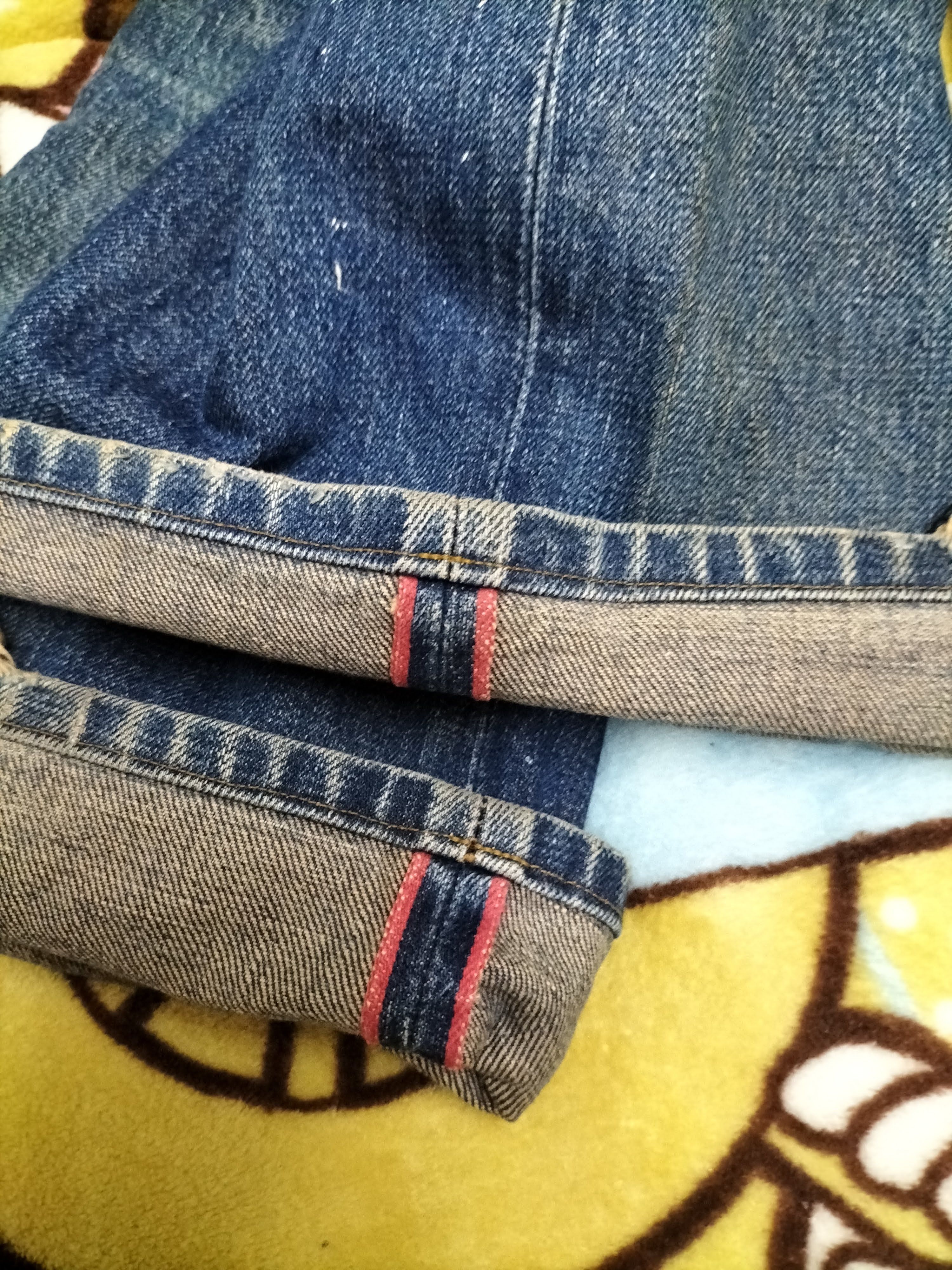 Blue Blue Japan Vintage blue blue japan selvedge jeans Size US 32 / EU 48 - 5 Thumbnail