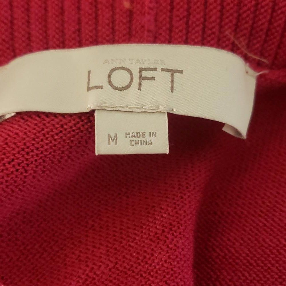 Designer CT713 Ladies Red Long Sleeve Open Cardigan M Size L / US 10 / IT 46 - 5 Thumbnail