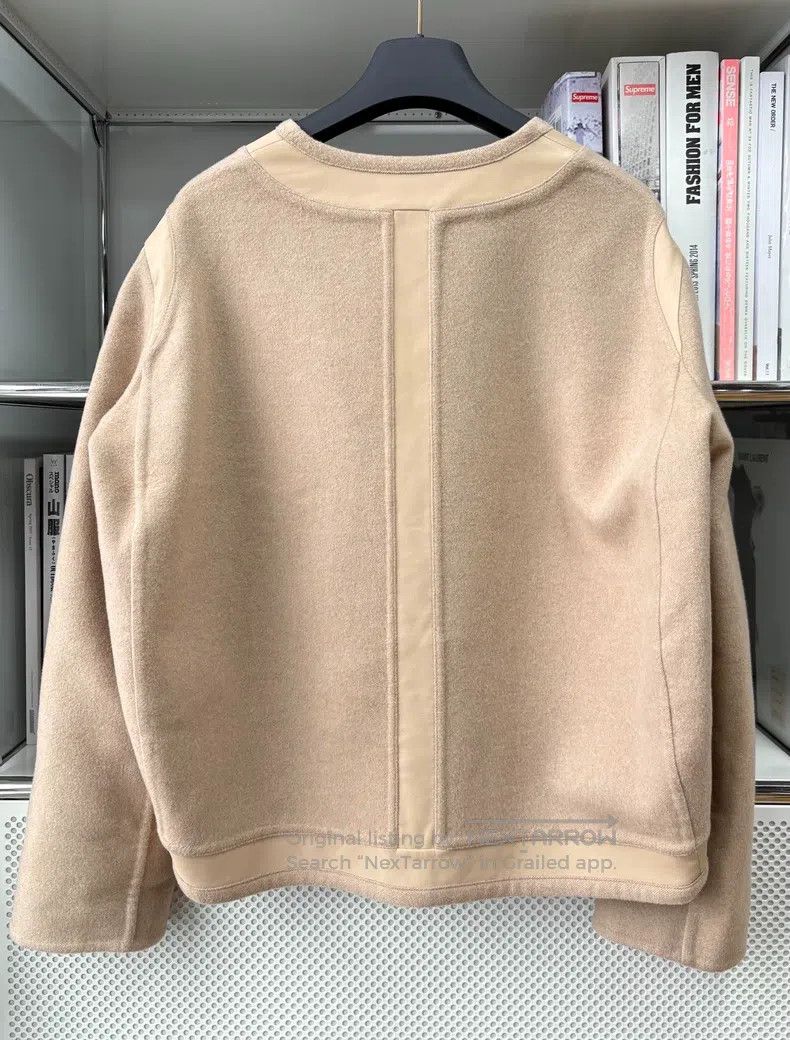 Hermes Hermes Gentle temperament double-sided 100% cashmere overs Size XS / US 0-2 / IT 36-38 - 4 Thumbnail