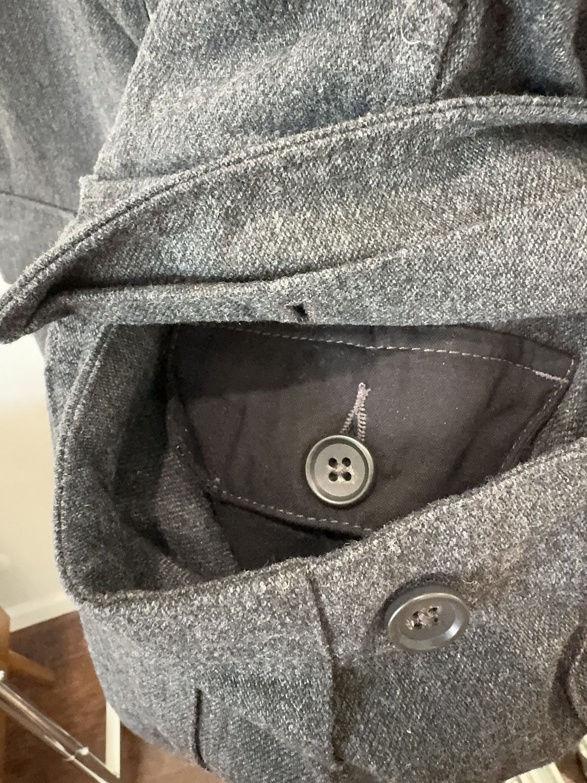 Engineered Garments FW11 BDU Pant Homespun Wool Grey size 32 Size US 32 / EU 48 - 4 Thumbnail