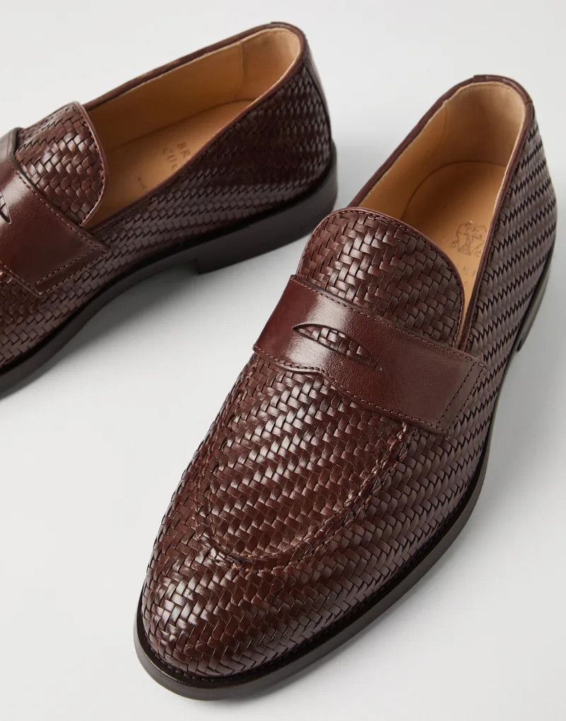 Brunello Cucinelli o1la1rc1a0425 Loafer in Brown Size US 11 / EU 44 - 4 Thumbnail