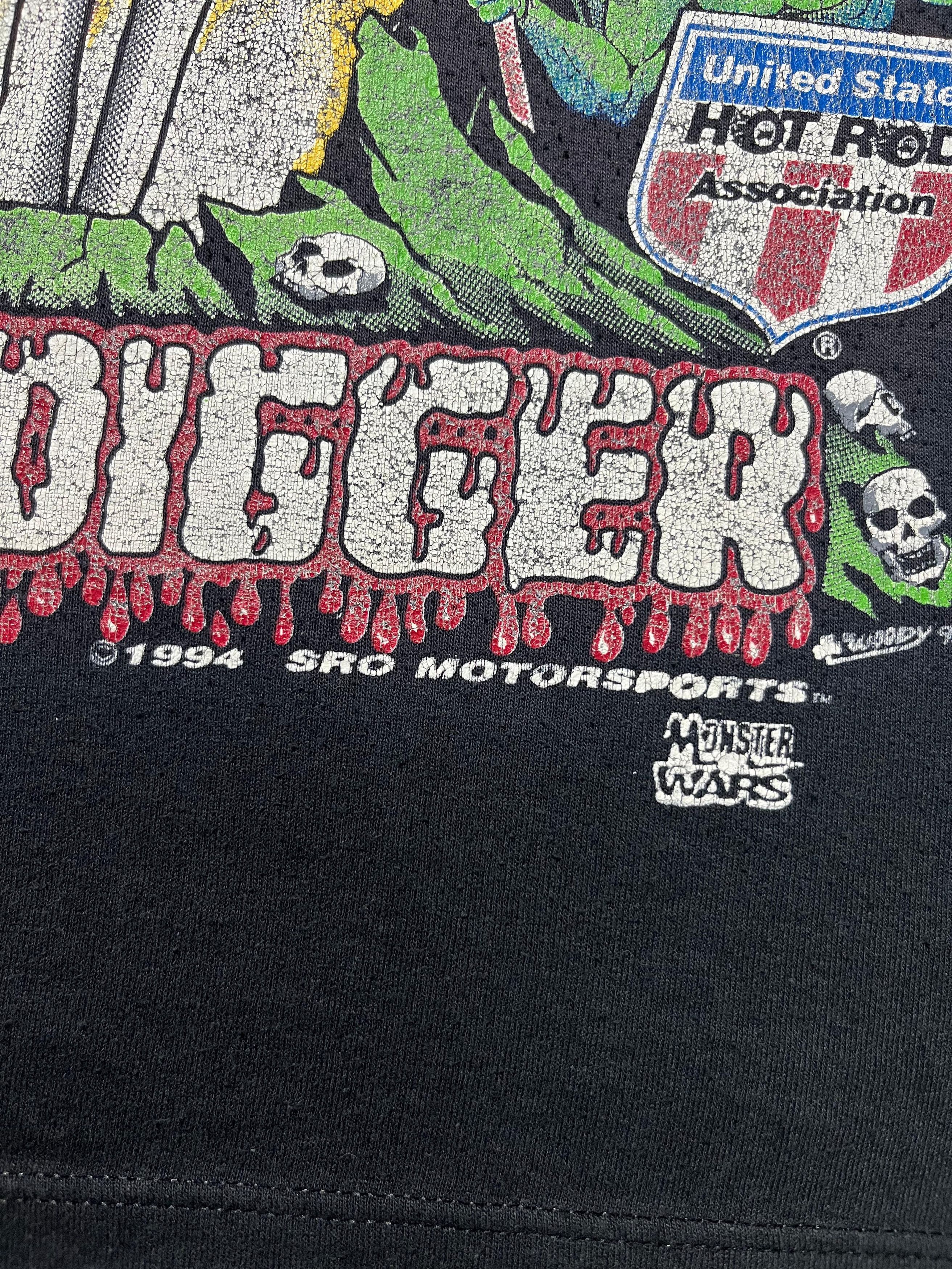 Vintage VIntage Grave Digger 90s Size US XL / EU 56 / 4 - 3 Thumbnail