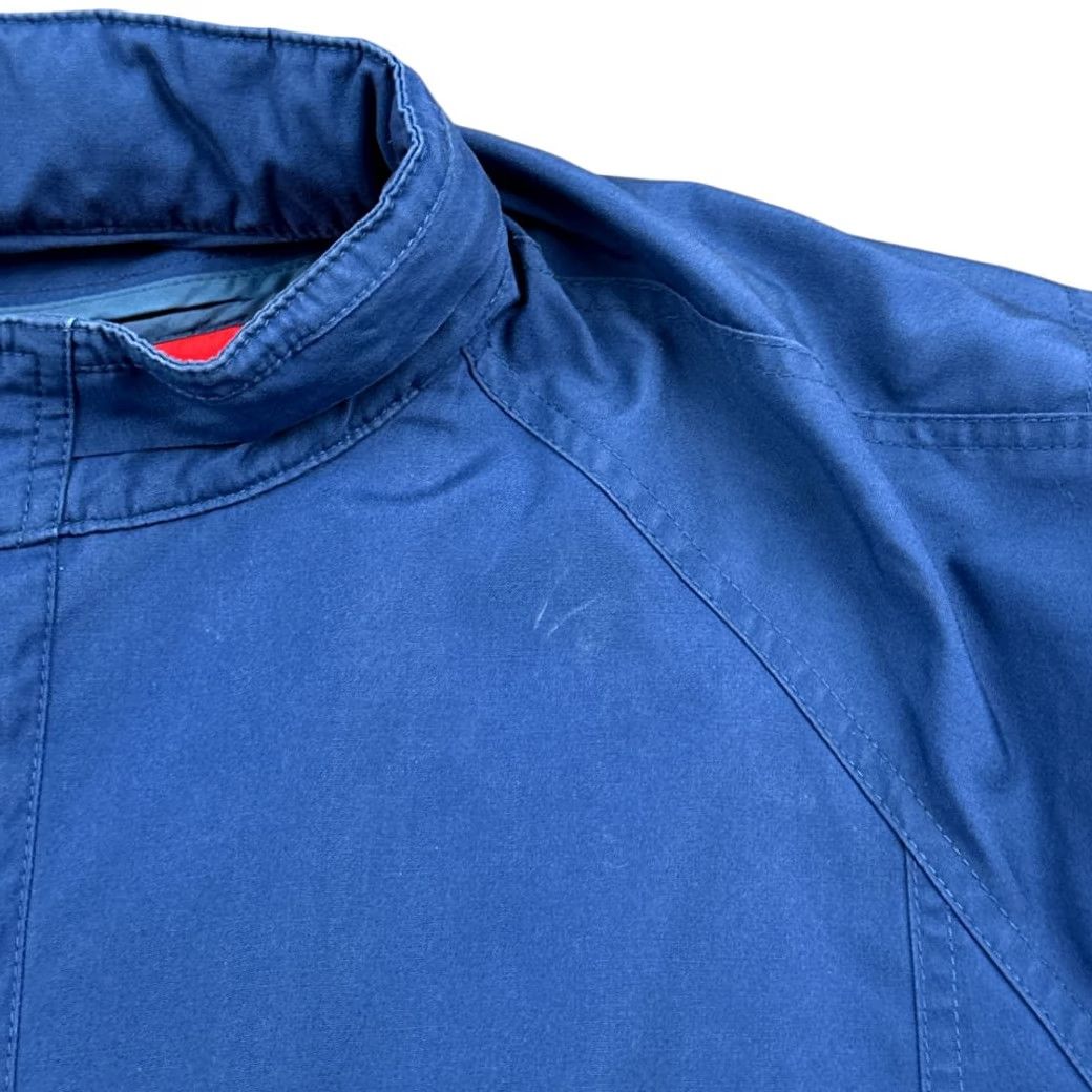London Fog VINTAGE London Fog Jacket Bomber Jacket Blue XL Adult Long 48 EXTRA LARGE Hooded Removable Lining ZIP Snaps Pockets 80s Men Size US XL / EU 56 / 4 - 2 Thumbnail