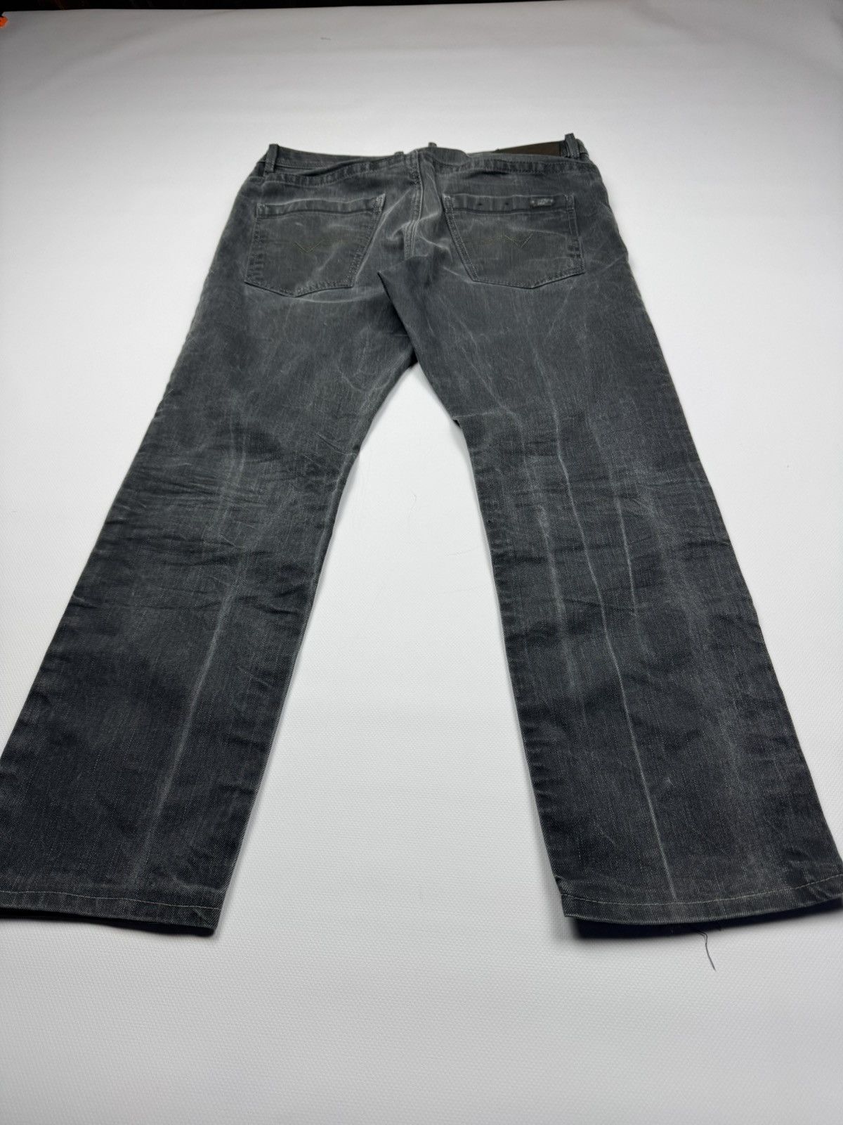 Diesel Vintage Diesel Braddom Washed Straight Fit Men's Jeans Size US 33 - 4 Thumbnail