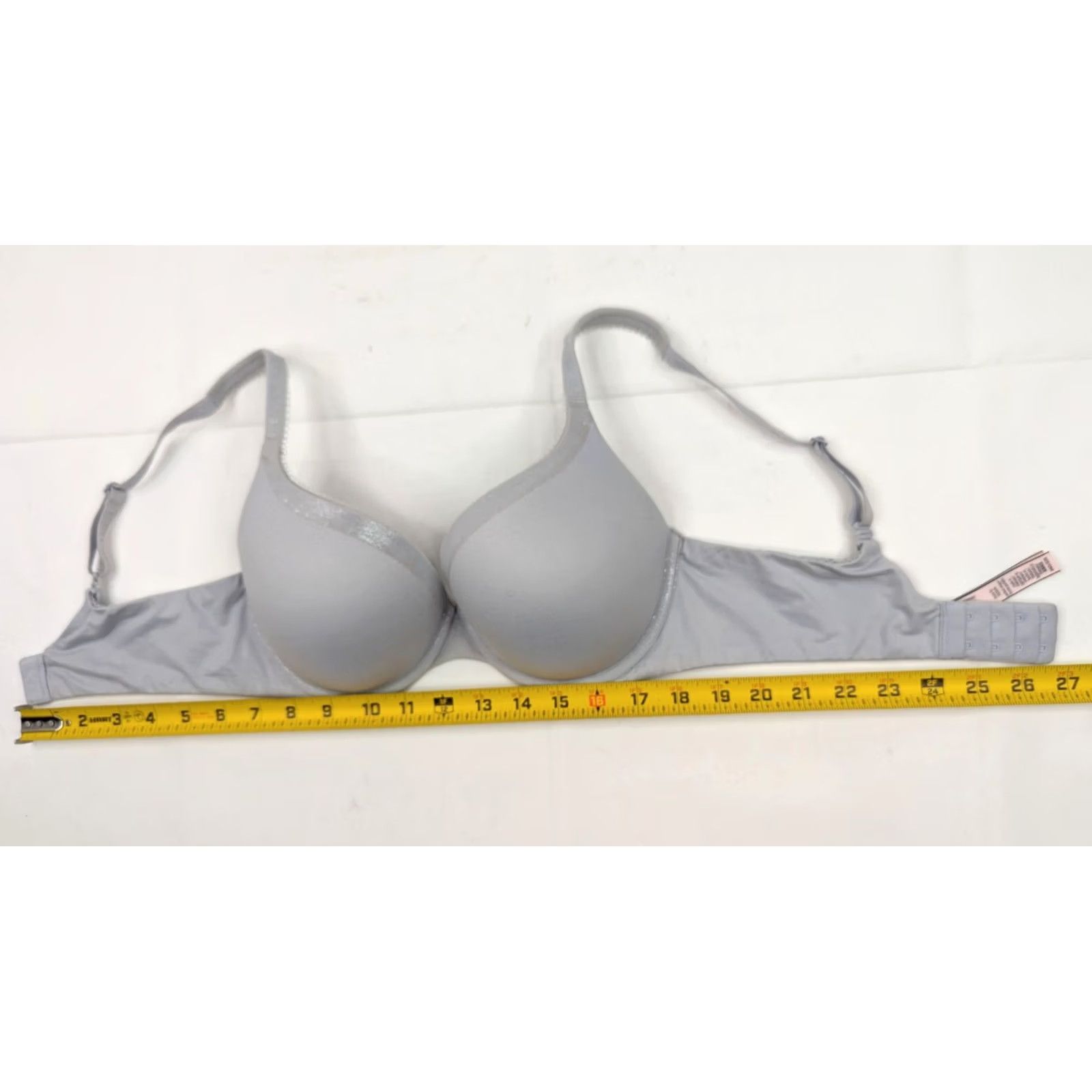 Victoria's Secret Victoria's Secret Body By Victoria Perfect Shape Bra 34D Dusty Blue Glitter Shirt Women's 34D Dusty Blue Glitter Size ONE SIZE - 3 Thumbnail