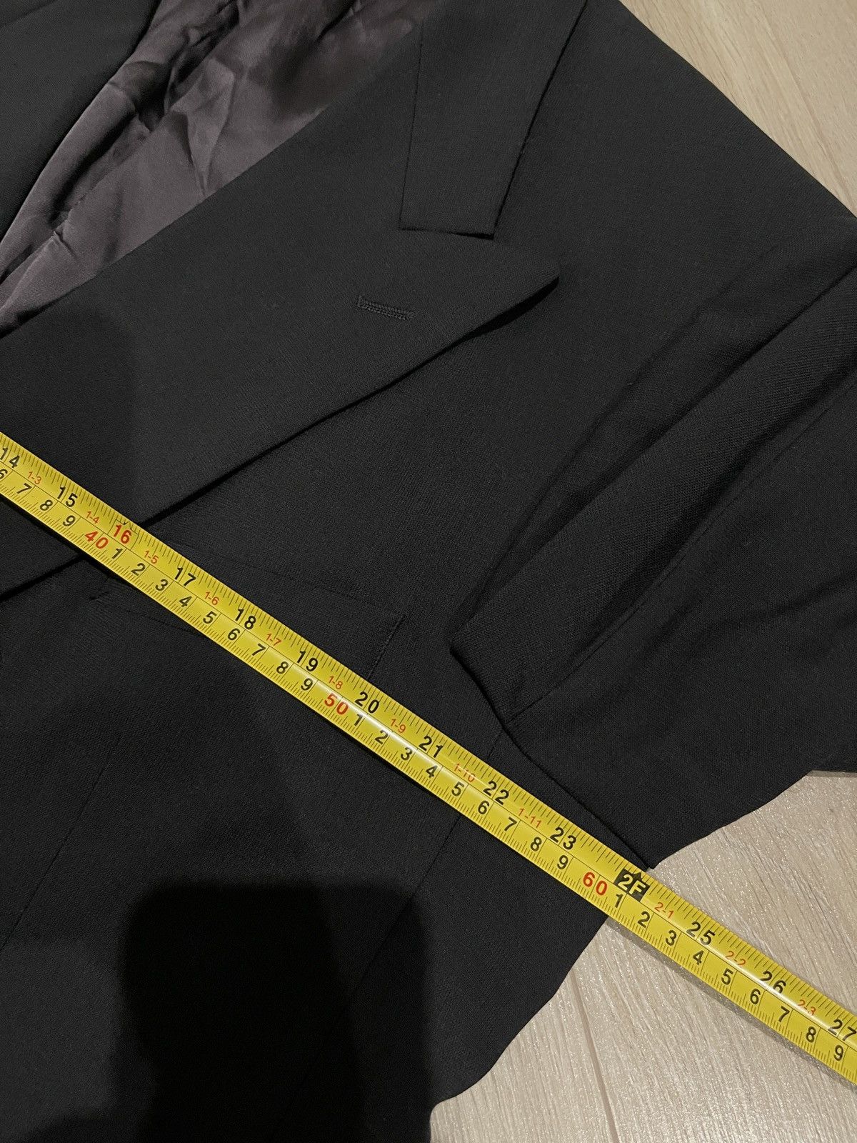 Marks & Spencer Vintage blazer double-breasted classic jacket/ sport coat 46 Size 46L - 12 Thumbnail