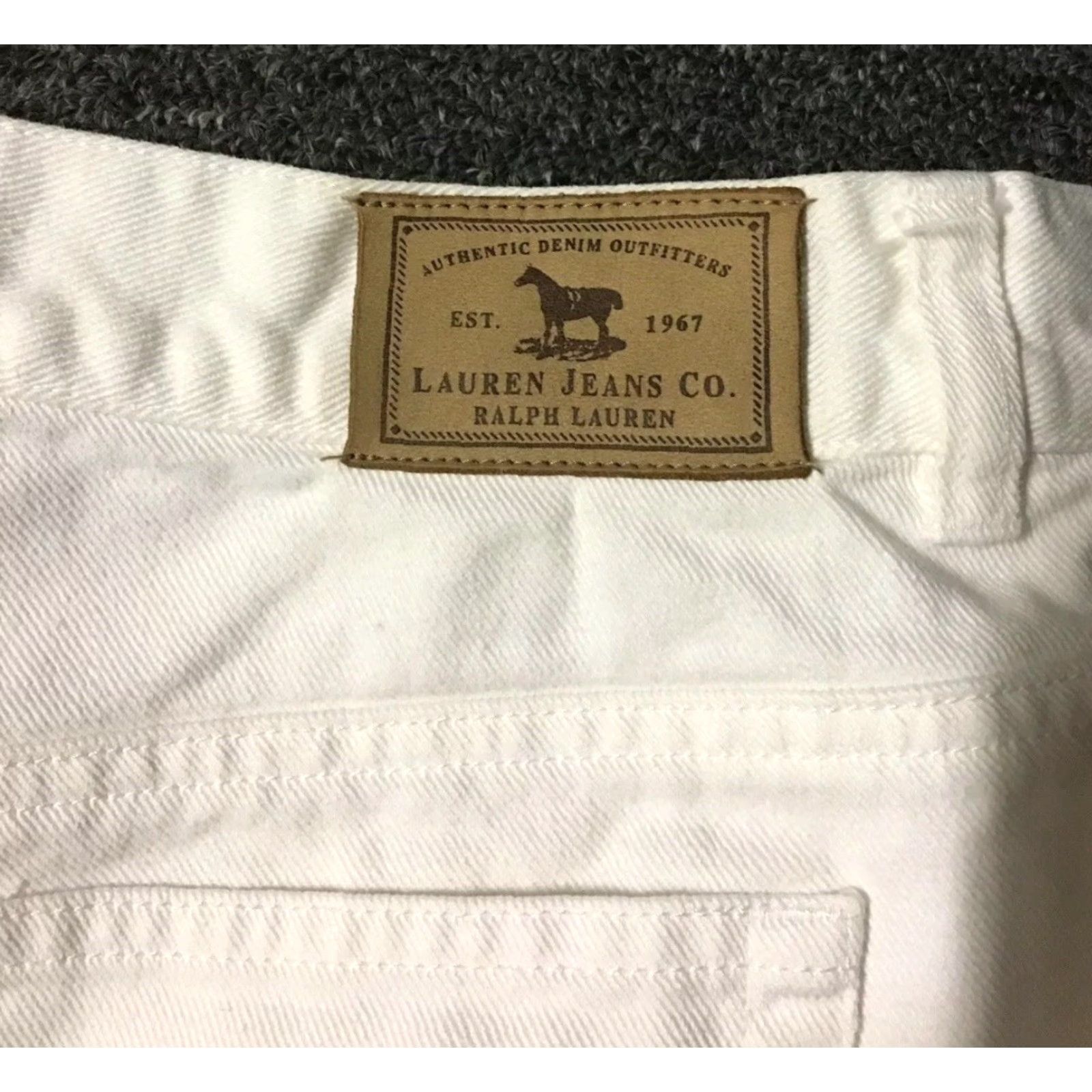 Polo Ralph Lauren VINTAGE Polo Ralph Lauren Shorts Women 12 White Sailing Nautical 90s Beach USA Size 34" / US 12 / IT 48 - 2 Thumbnail