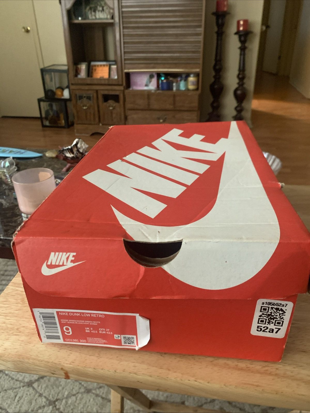Nike hurricane miami nike dunk low retro Size US 9 / EU 42 - 1 Thumbnail