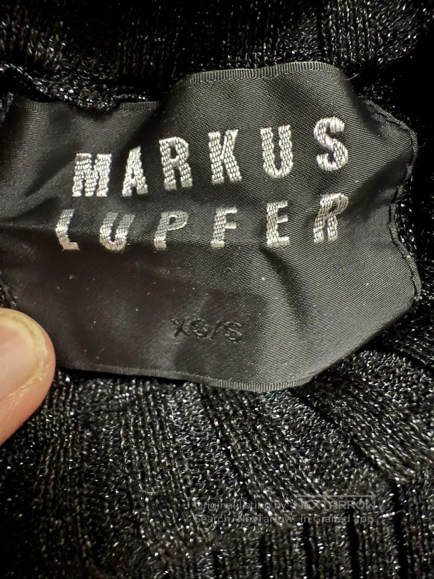 Markus Lupfer Markus Lupfer Black Knit Top. Size S / US 4 / IT 40 - 3 Thumbnail