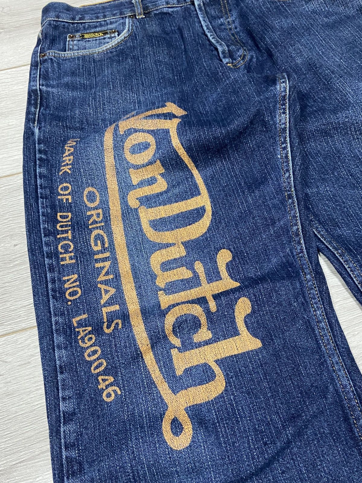 Von Dutch Von Dutch vintage jeans big logo made in USA Size US 34 / EU 50 - 3 Thumbnail