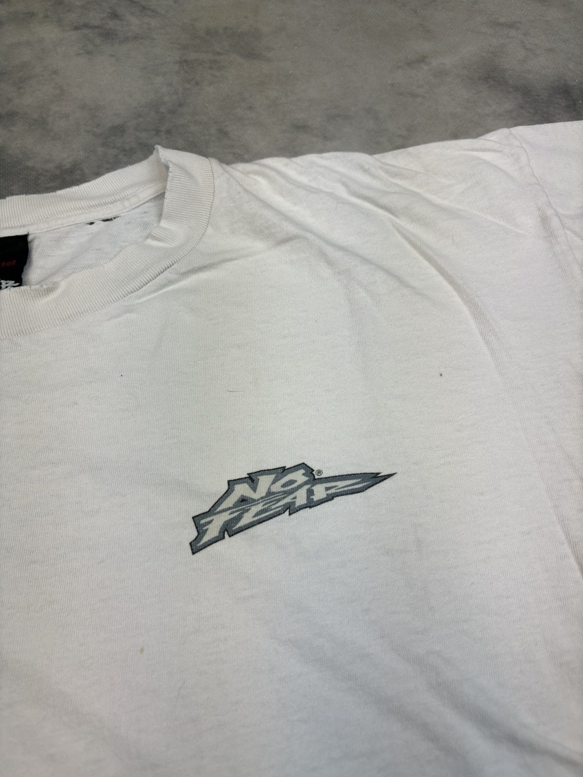 No Fear × Vintage Vintage 90s 1996 No Fear Skate Tee Made In USA distressed Size US XL / EU 56 / 4 - 6 Thumbnail