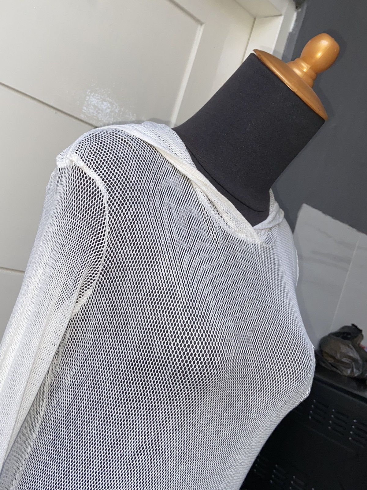 Diesel DIESEL White Mesh T-shirt Size US XS / EU 42 / 0 - 9 Thumbnail