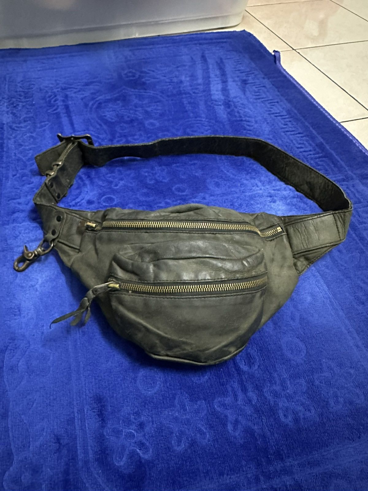 Number (N)ine Number Nine Suede Leather Waist Bag Size ONE SIZE - 1 Thumbnail