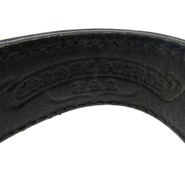 Chrome Hearts CHROME HEARTS 3 BUTTON 2 SNAP LEATHER BRACELET Size ONE SIZE - 3 Thumbnail