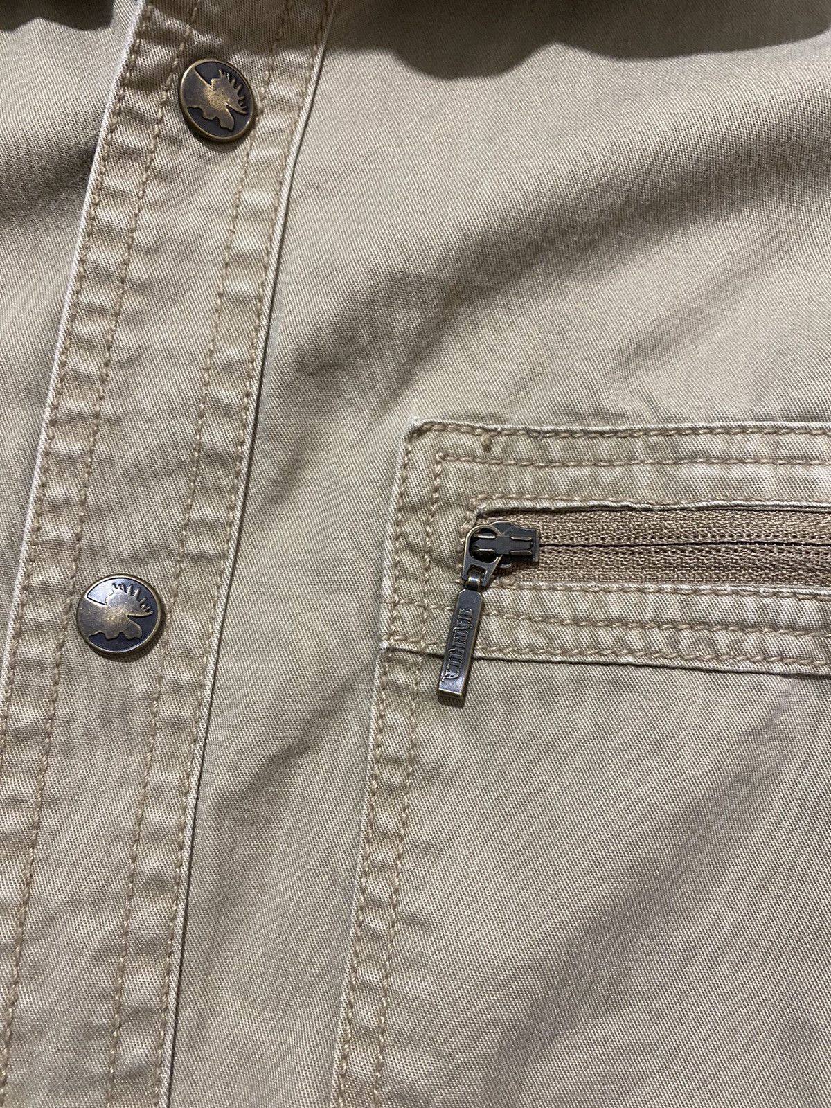 Vintage Harkila tee button up Size US XXL / EU 58 / 5 - 4 Thumbnail